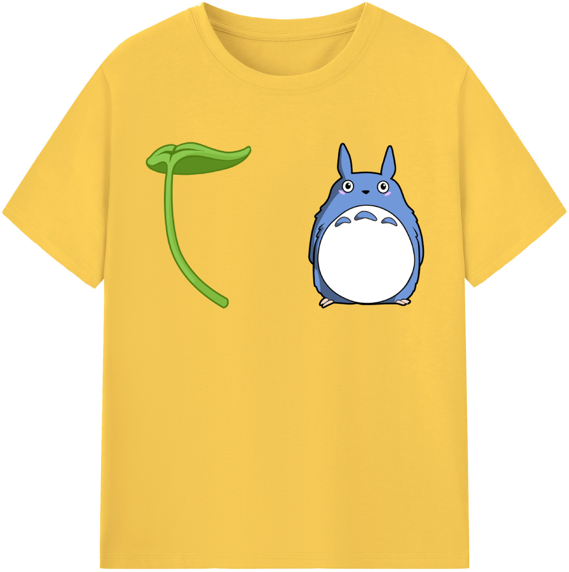 （画像用） となりのトトロ 草壁メイ 草壁サツキ My Neighbor Totoro Satsuki Kusakabe Mei Kusakabe 綿100％半袖Tシャツ（フロントプリント）
