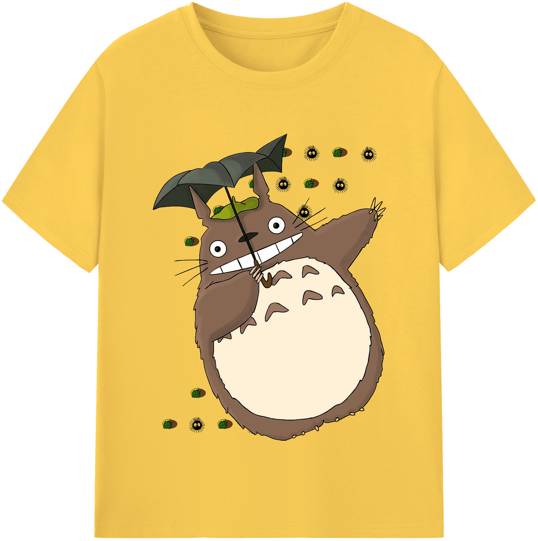 （画像用） となりのトトロ 草壁メイ 草壁サツキ My Neighbor Totoro Satsuki Kusakabe Mei Kusakabe 綿100％半袖Tシャツ（フロントプリント）