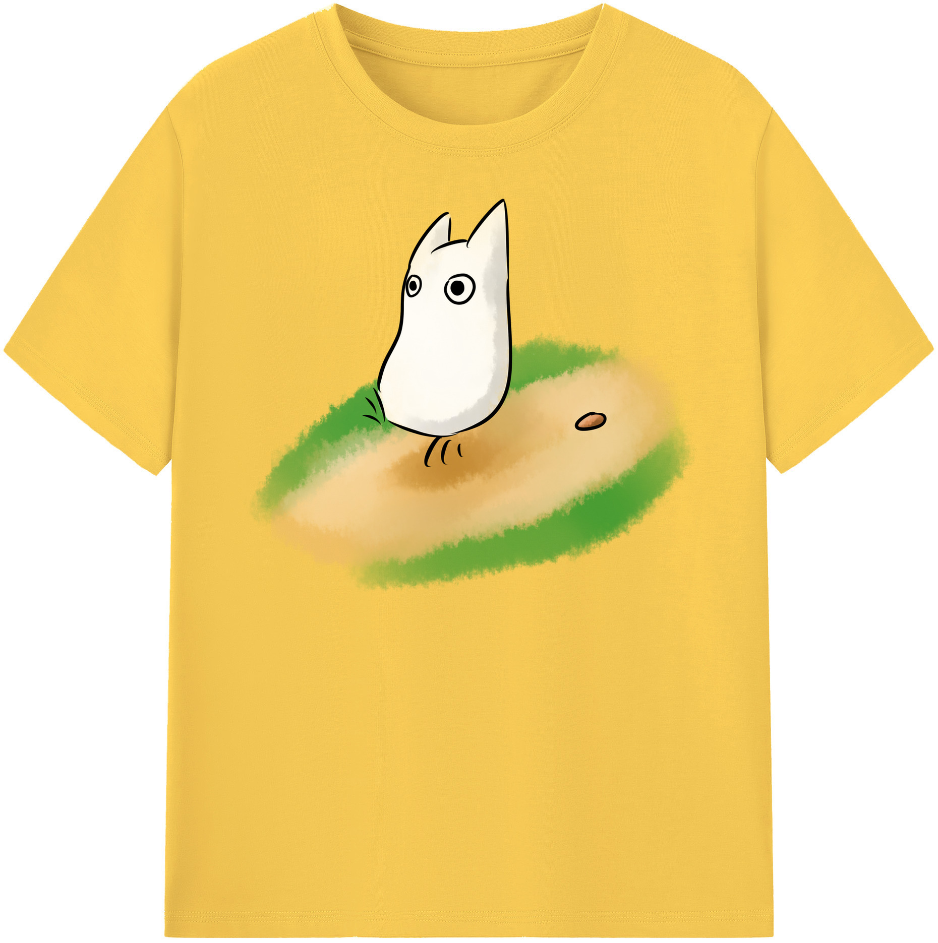 （画像用） となりのトトロ 草壁メイ 草壁サツキ My Neighbor Totoro Satsuki Kusakabe Mei Kusakabe 綿100％半袖Tシャツ（フロントプリント）