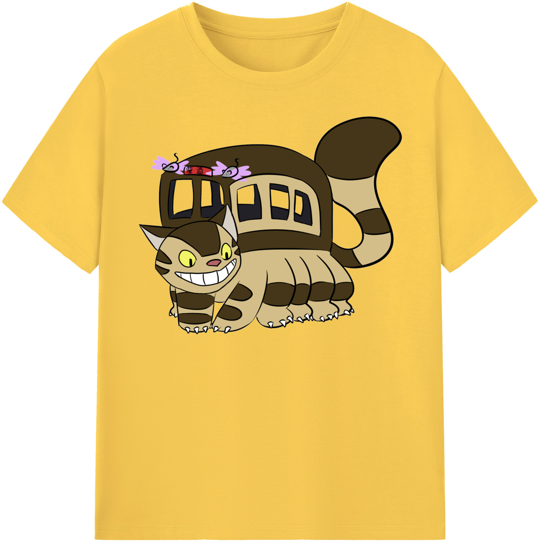 （画像用） となりのトトロ 草壁メイ 草壁サツキ My Neighbor Totoro Satsuki Kusakabe Mei Kusakabe 綿100％半袖Tシャツ（フロントプリント）