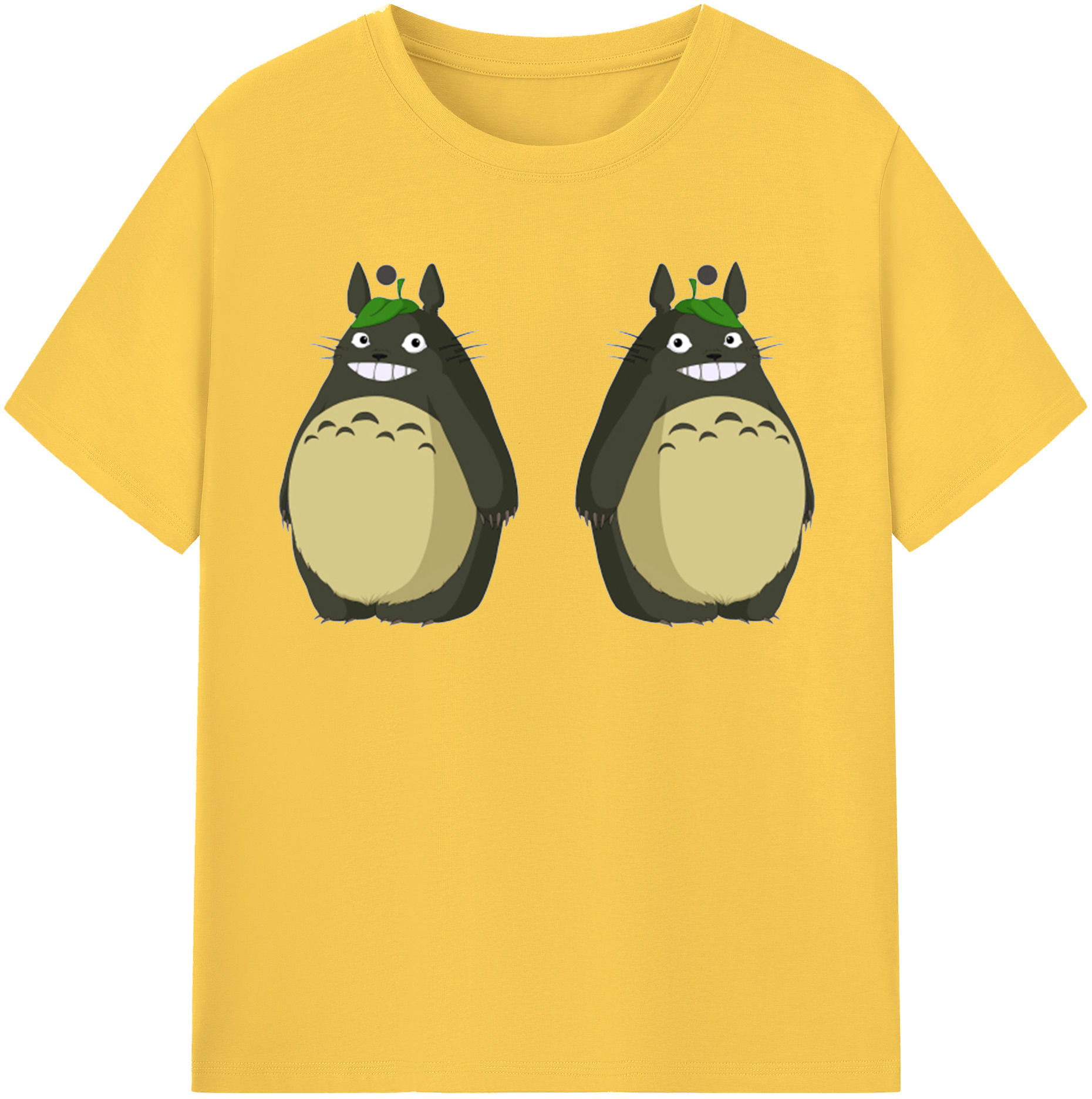 （画像用） となりのトトロ 草壁メイ 草壁サツキ My Neighbor Totoro Satsuki Kusakabe Mei Kusakabe 綿100％半袖Tシャツ（フロントプリント）