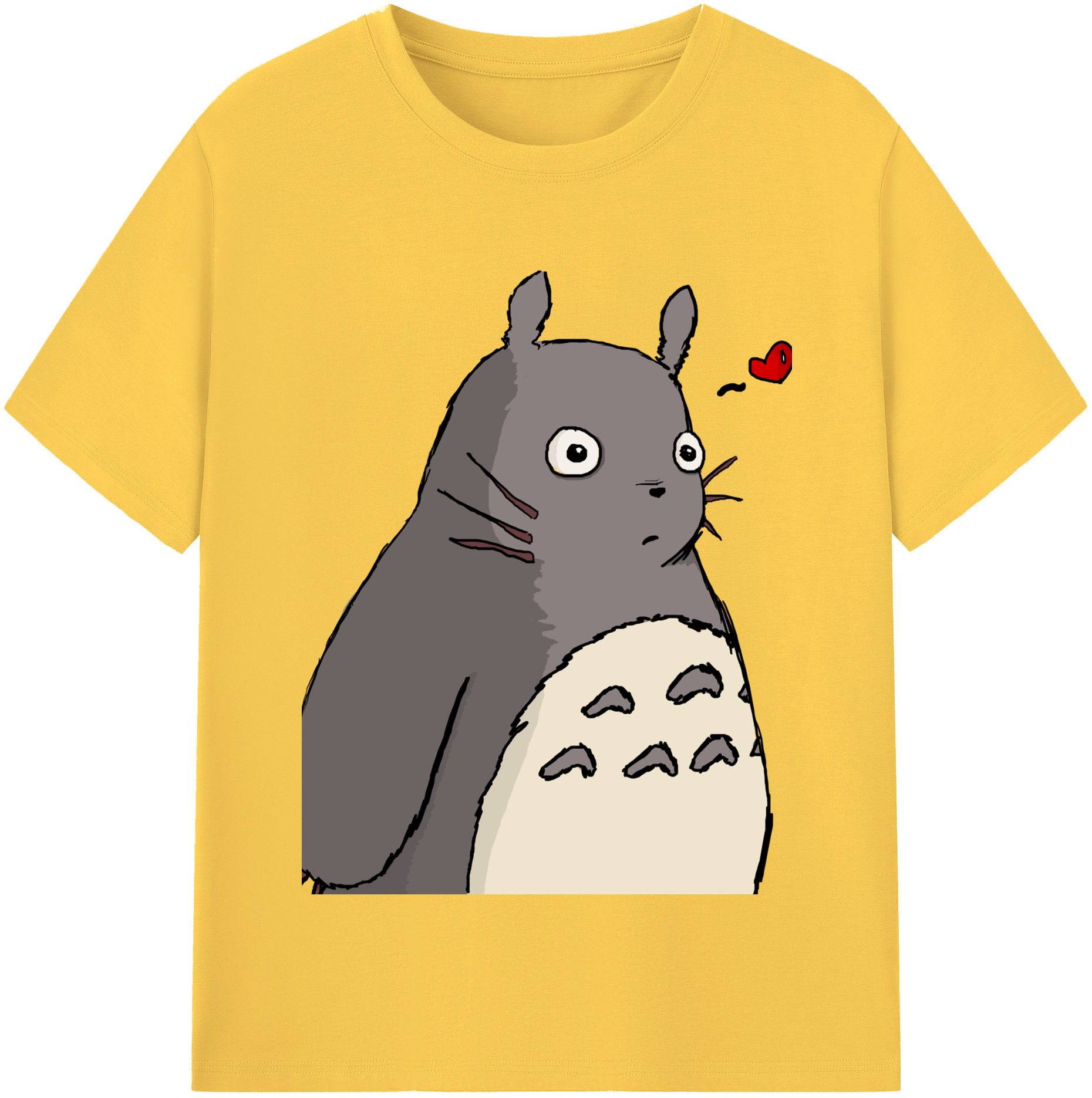 （画像用） となりのトトロ 草壁メイ 草壁サツキ My Neighbor Totoro Satsuki Kusakabe Mei Kusakabe 綿100％半袖Tシャツ（フロントプリント）
