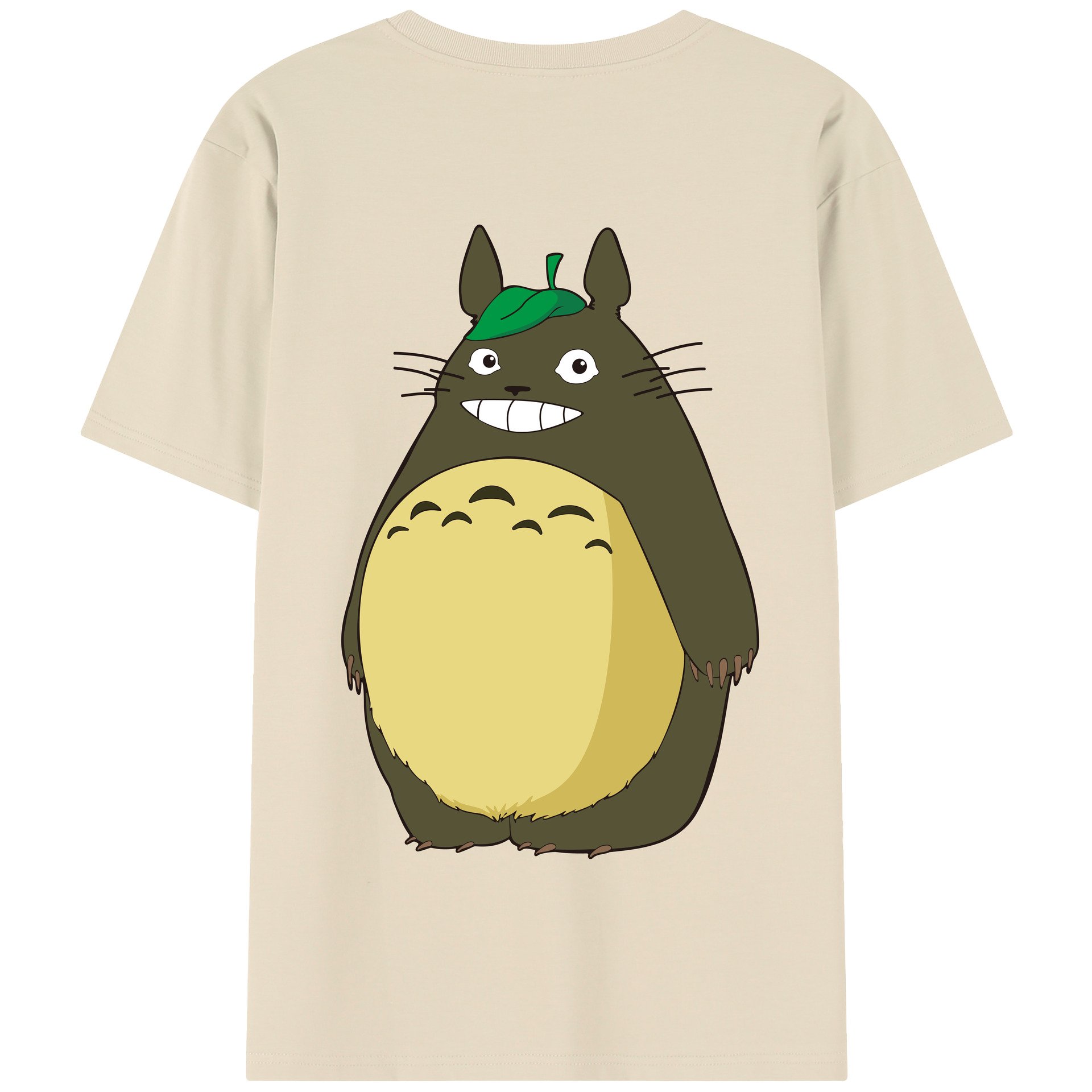 （画像用） となりのトトロ 草壁メイ 草壁サツキ My Neighbor Totoro Satsuki Kusakabe Mei Kusakabe 綿100％半袖Tシャツ（背面プリント）
