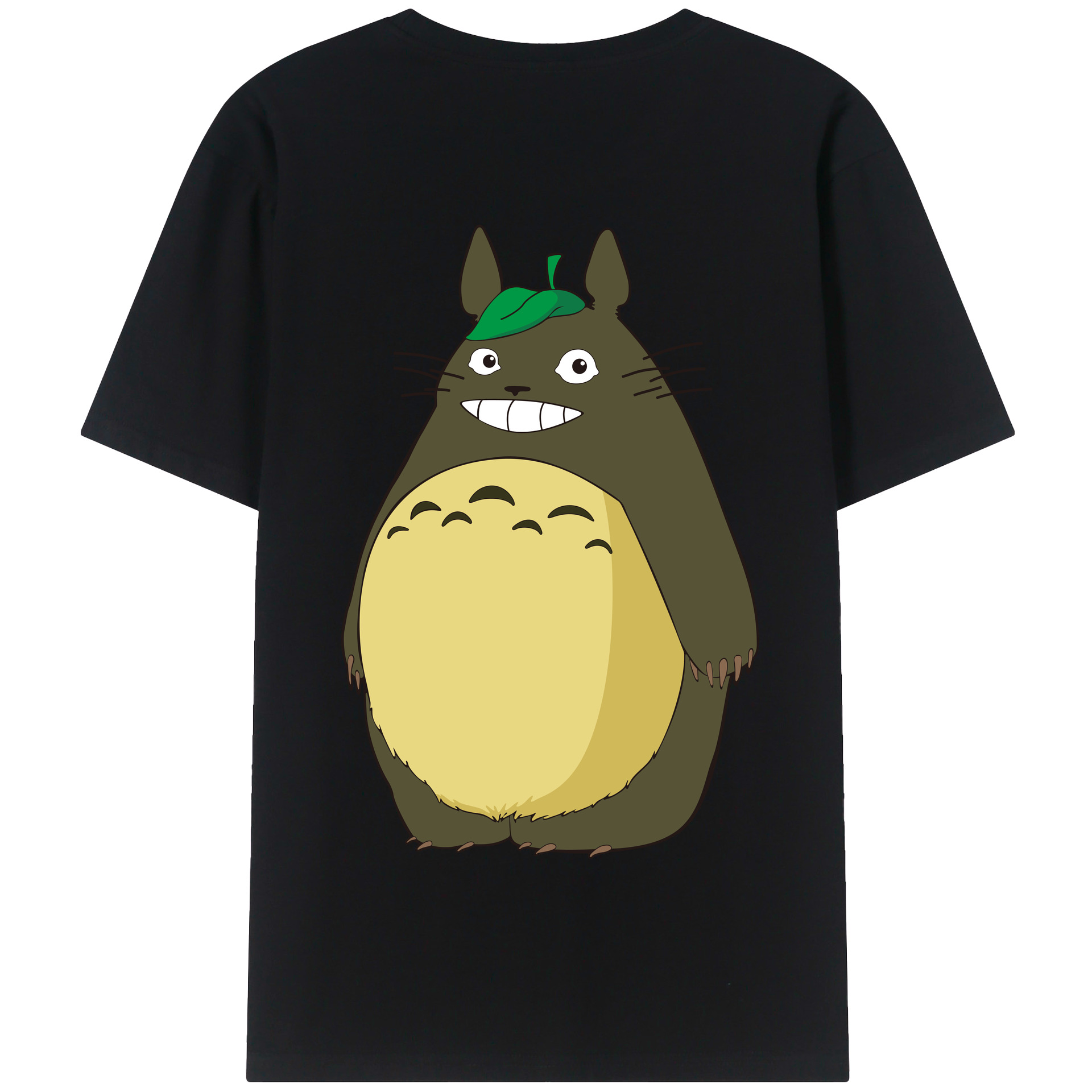 （画像用） となりのトトロ 草壁メイ 草壁サツキ My Neighbor Totoro Satsuki Kusakabe Mei Kusakabe 綿100％半袖Tシャツ（背面プリント）