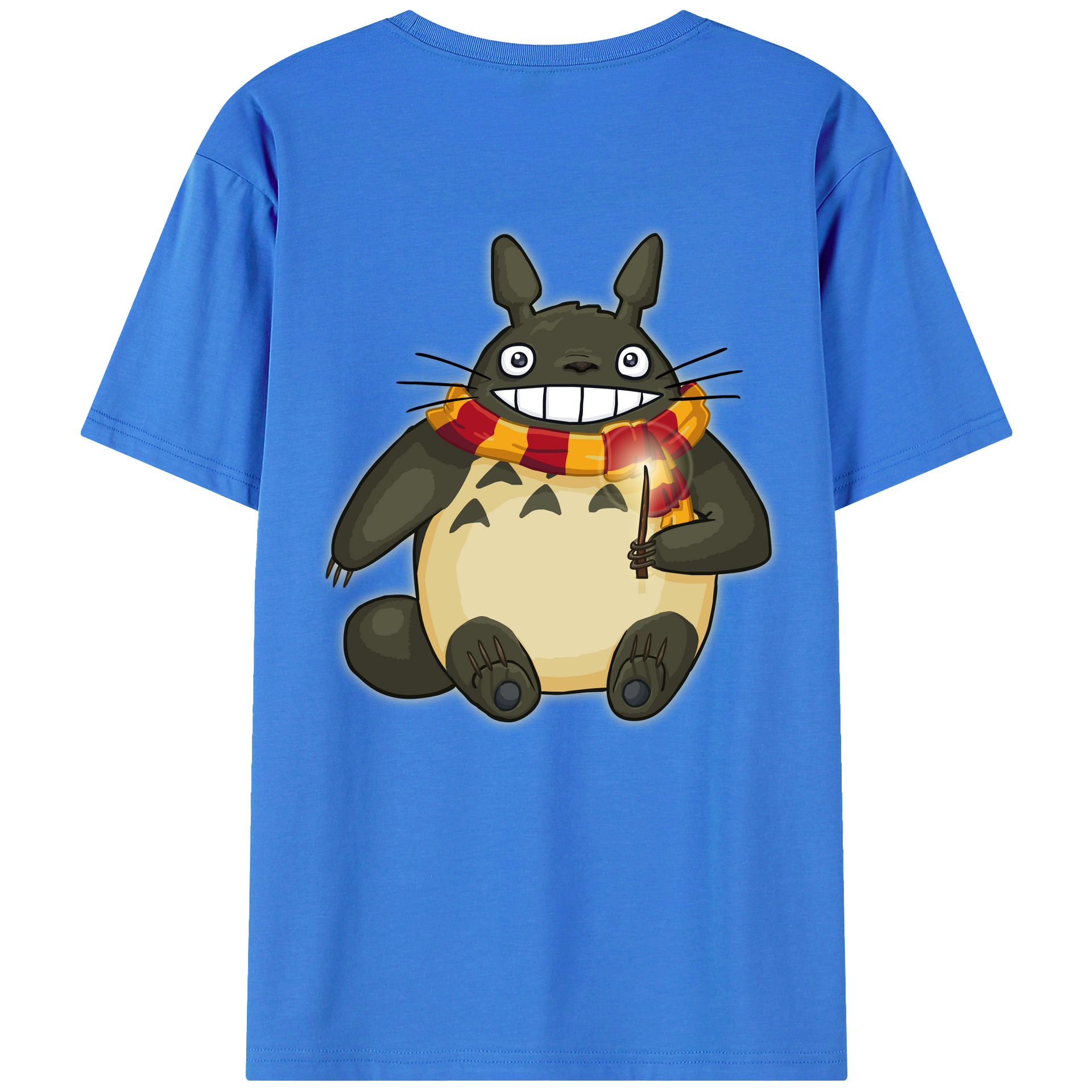 （画像用） となりのトトロ 草壁メイ 草壁サツキ My Neighbor Totoro Satsuki Kusakabe Mei Kusakabe 綿100％半袖Tシャツ（背面プリント）