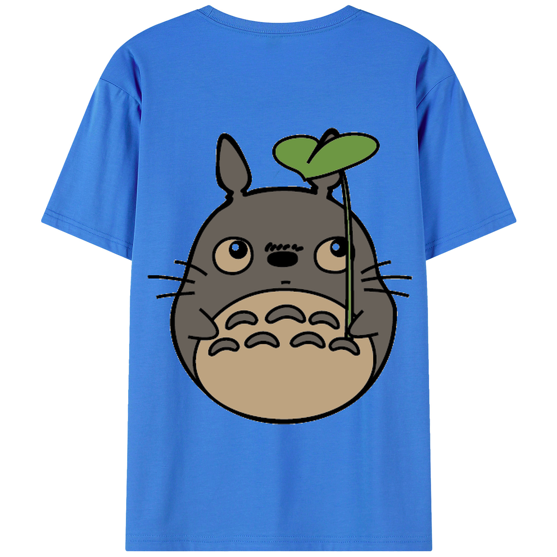 （画像用） となりのトトロ 草壁メイ 草壁サツキ My Neighbor Totoro Satsuki Kusakabe Mei Kusakabe 綿100％半袖Tシャツ（背面プリント）