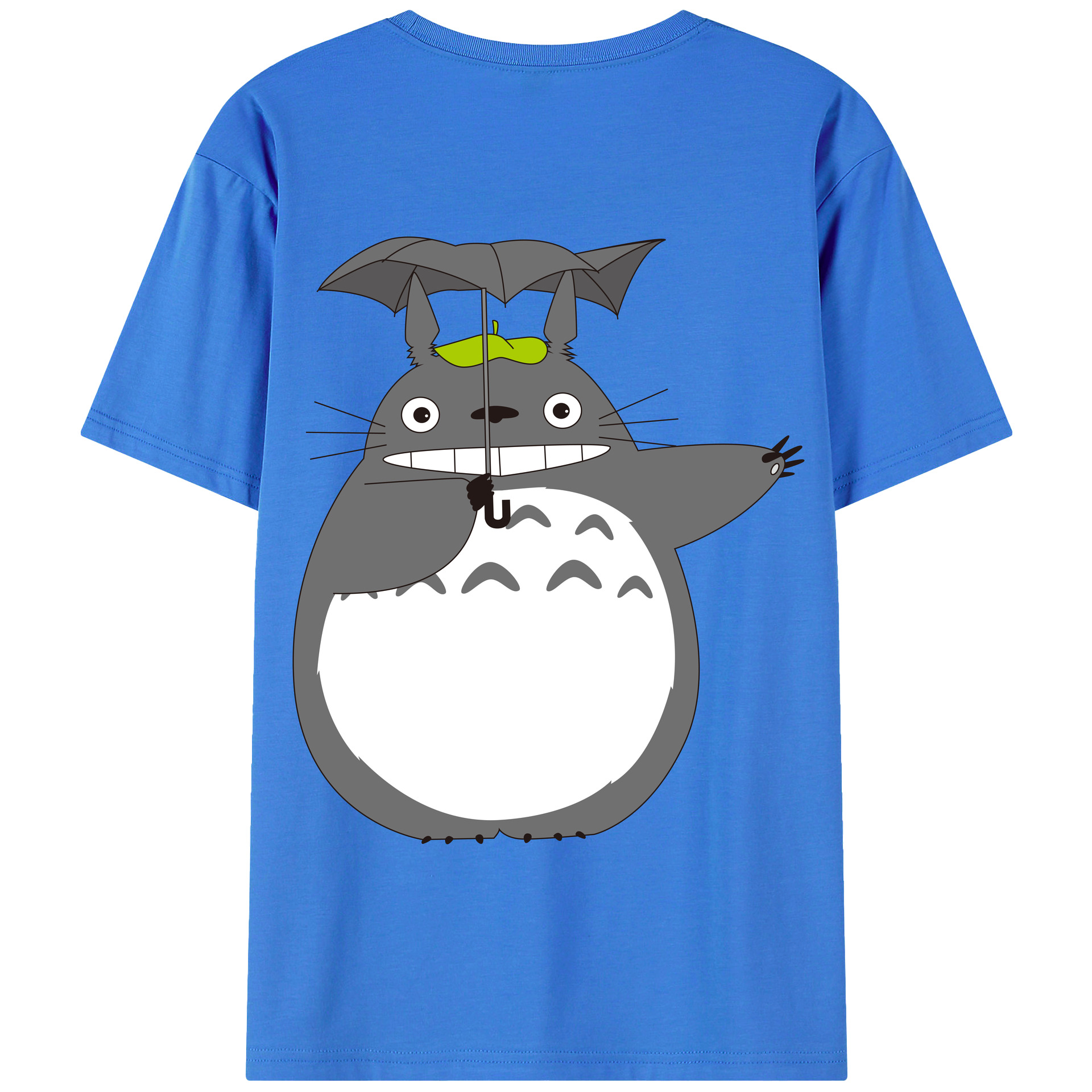 （画像用） となりのトトロ 草壁メイ 草壁サツキ My Neighbor Totoro Satsuki Kusakabe Mei Kusakabe 綿100％半袖Tシャツ（背面プリント）