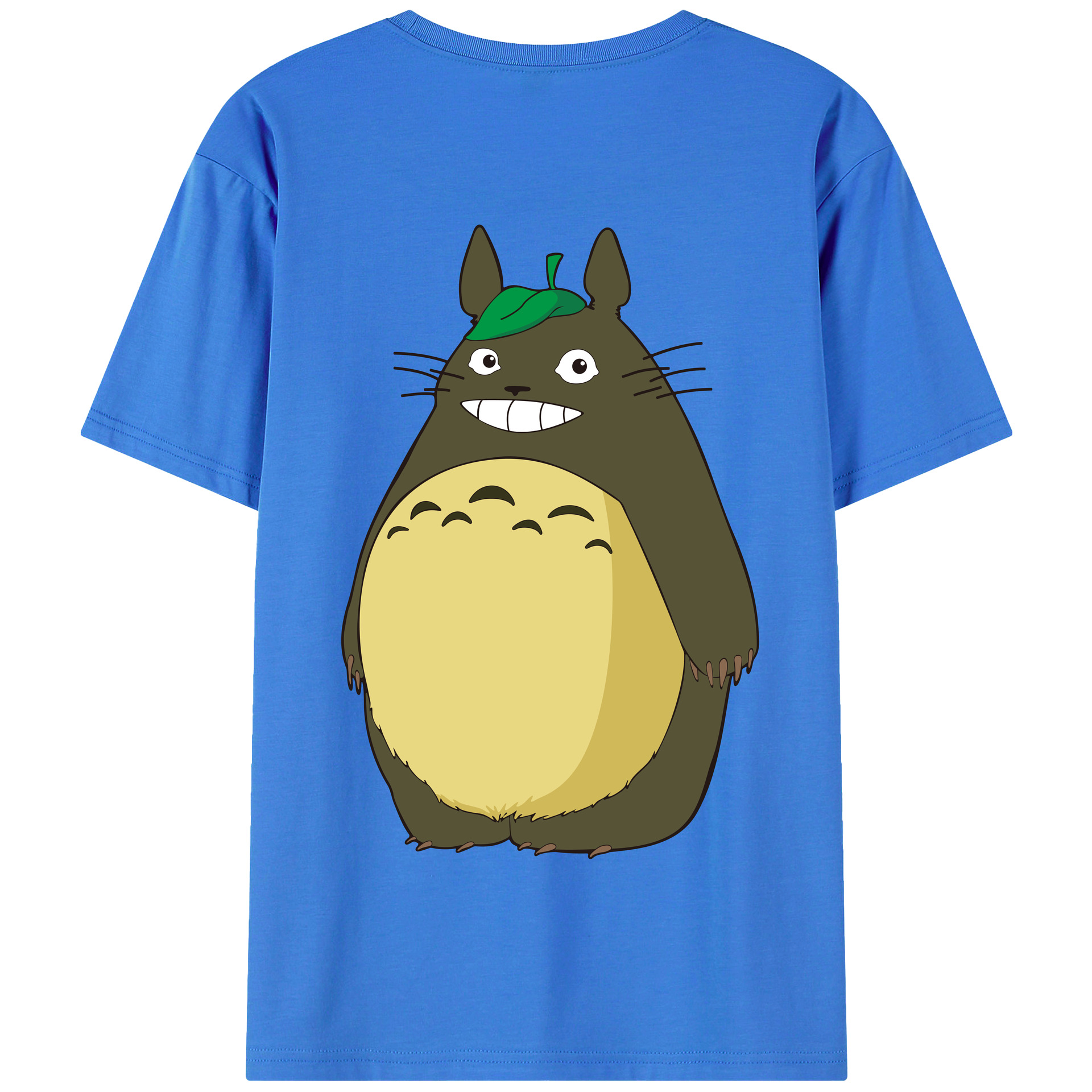 （画像用） となりのトトロ 草壁メイ 草壁サツキ My Neighbor Totoro Satsuki Kusakabe Mei Kusakabe 綿100％半袖Tシャツ（背面プリント）