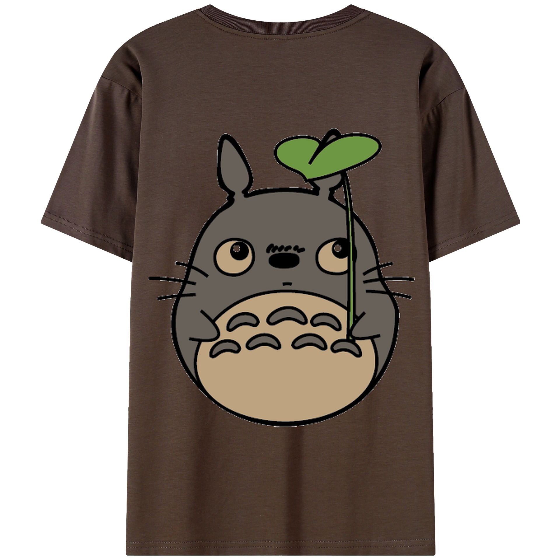 （画像用） となりのトトロ 草壁メイ 草壁サツキ My Neighbor Totoro Satsuki Kusakabe Mei Kusakabe 綿100％半袖Tシャツ（背面プリント）