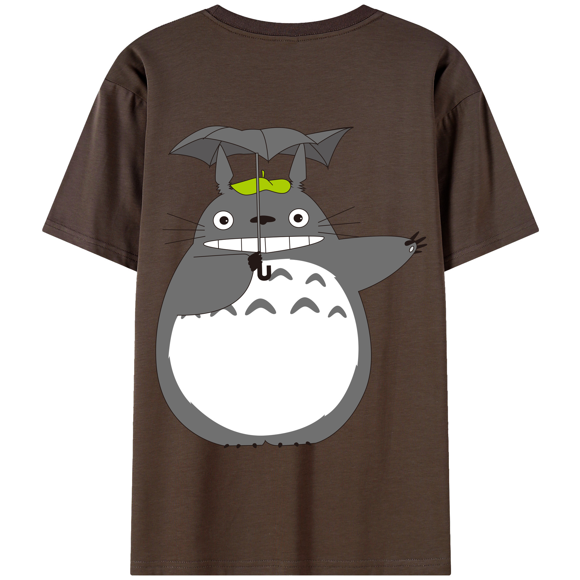 （画像用） となりのトトロ 草壁メイ 草壁サツキ My Neighbor Totoro Satsuki Kusakabe Mei Kusakabe 綿100％半袖Tシャツ（背面プリント）