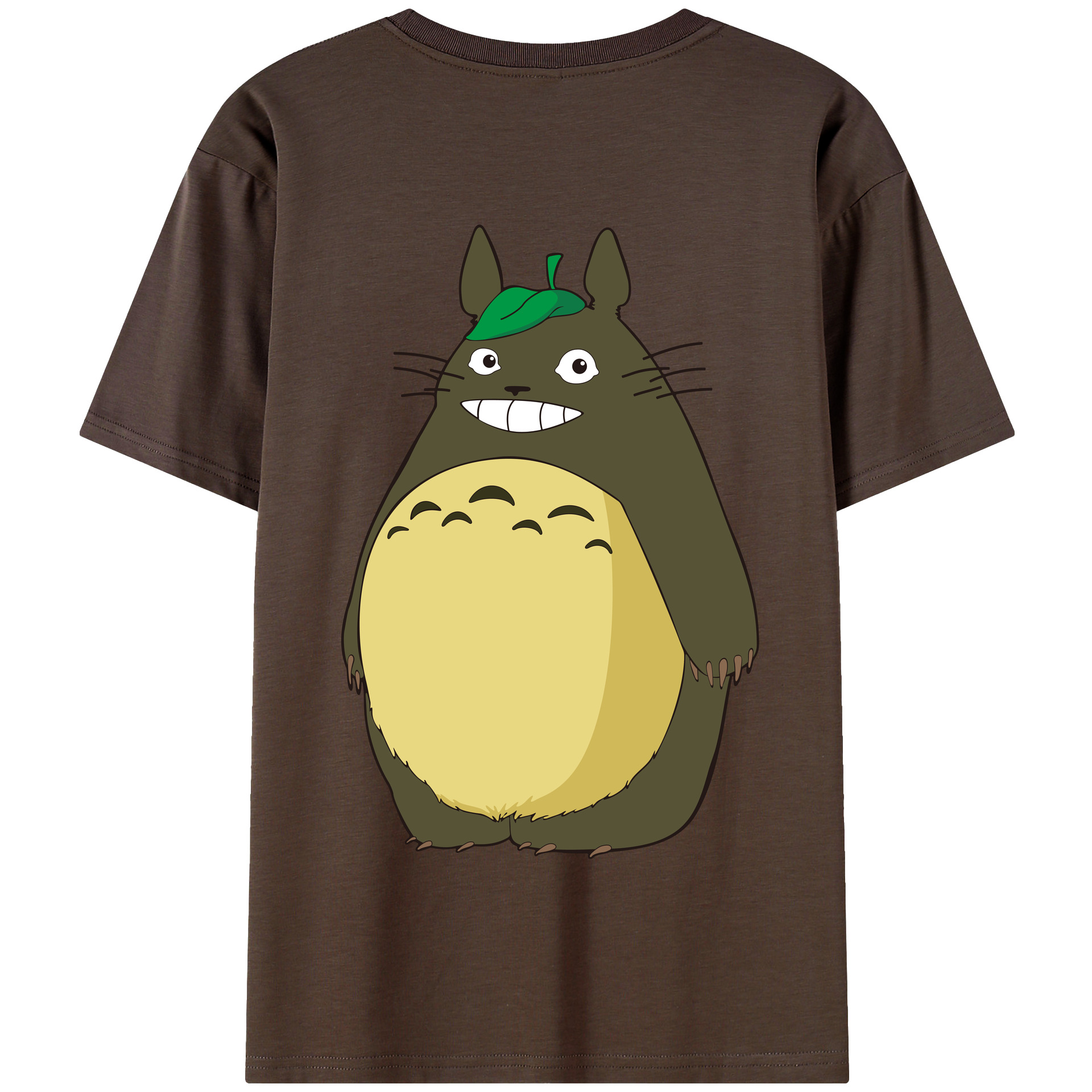 （画像用） となりのトトロ 草壁メイ 草壁サツキ My Neighbor Totoro Satsuki Kusakabe Mei Kusakabe 綿100％半袖Tシャツ（背面プリント）