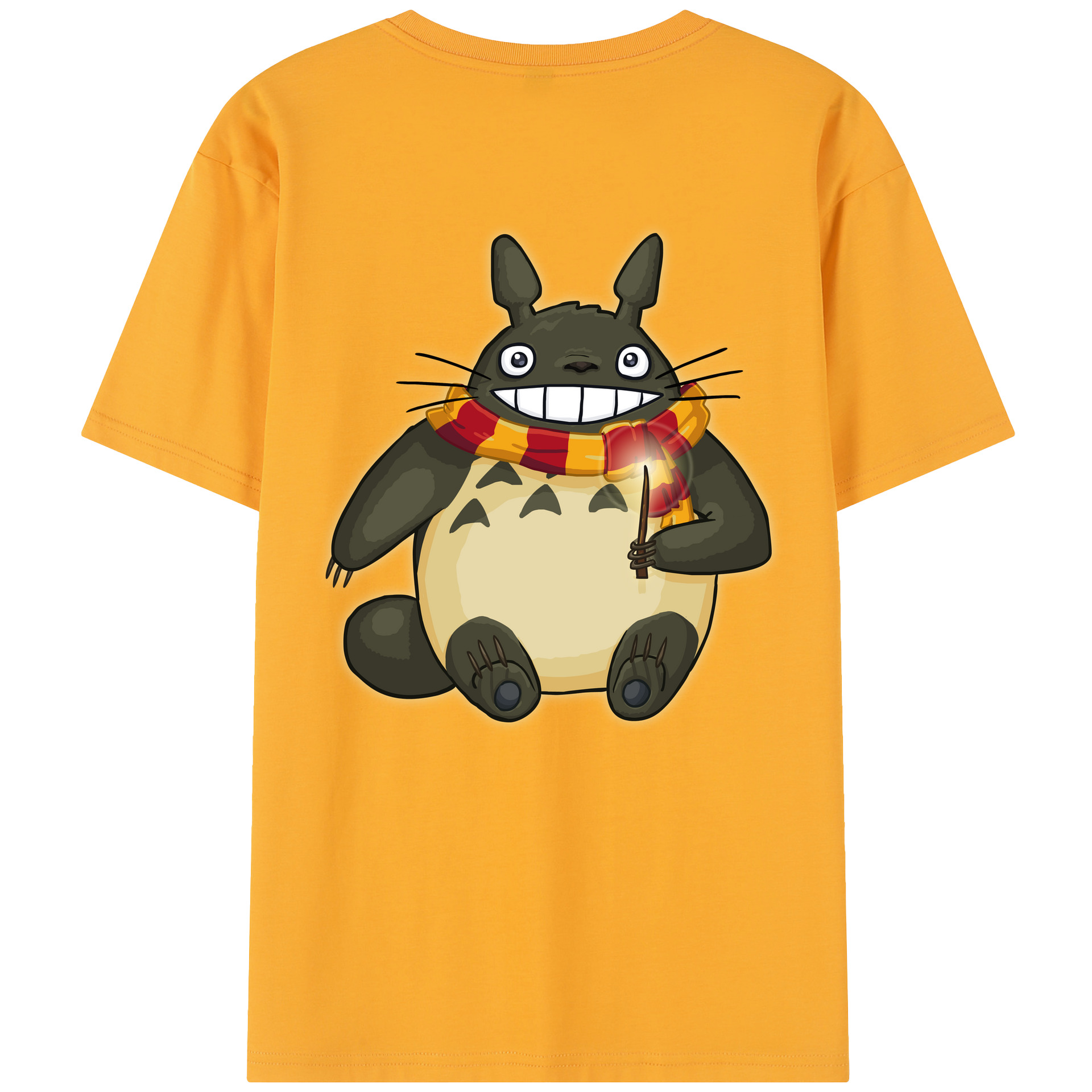 （画像用） となりのトトロ 草壁メイ 草壁サツキ My Neighbor Totoro Satsuki Kusakabe Mei Kusakabe 綿100％半袖Tシャツ（背面プリント）