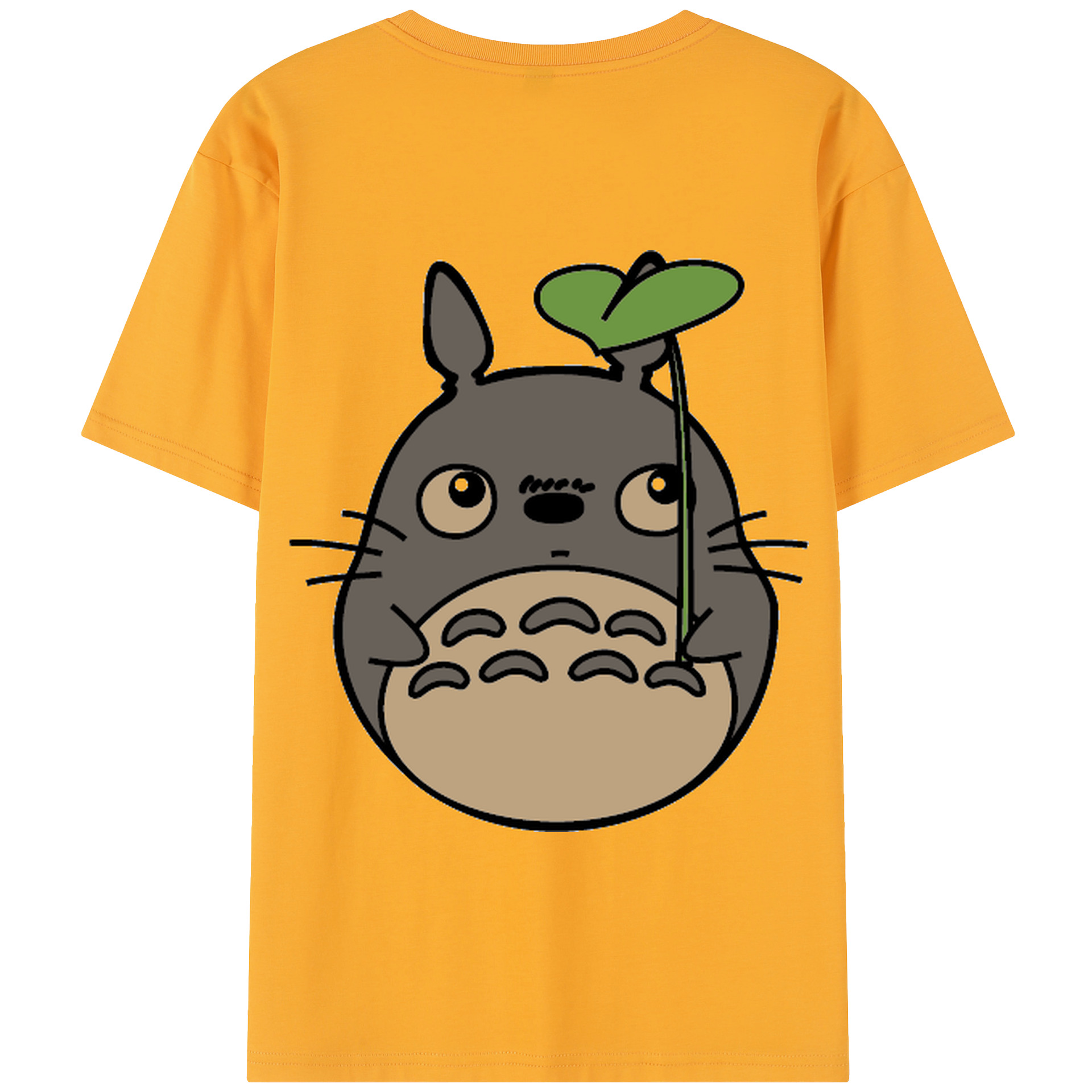 （画像用） となりのトトロ 草壁メイ 草壁サツキ My Neighbor Totoro Satsuki Kusakabe Mei Kusakabe 綿100％半袖Tシャツ（背面プリント）
