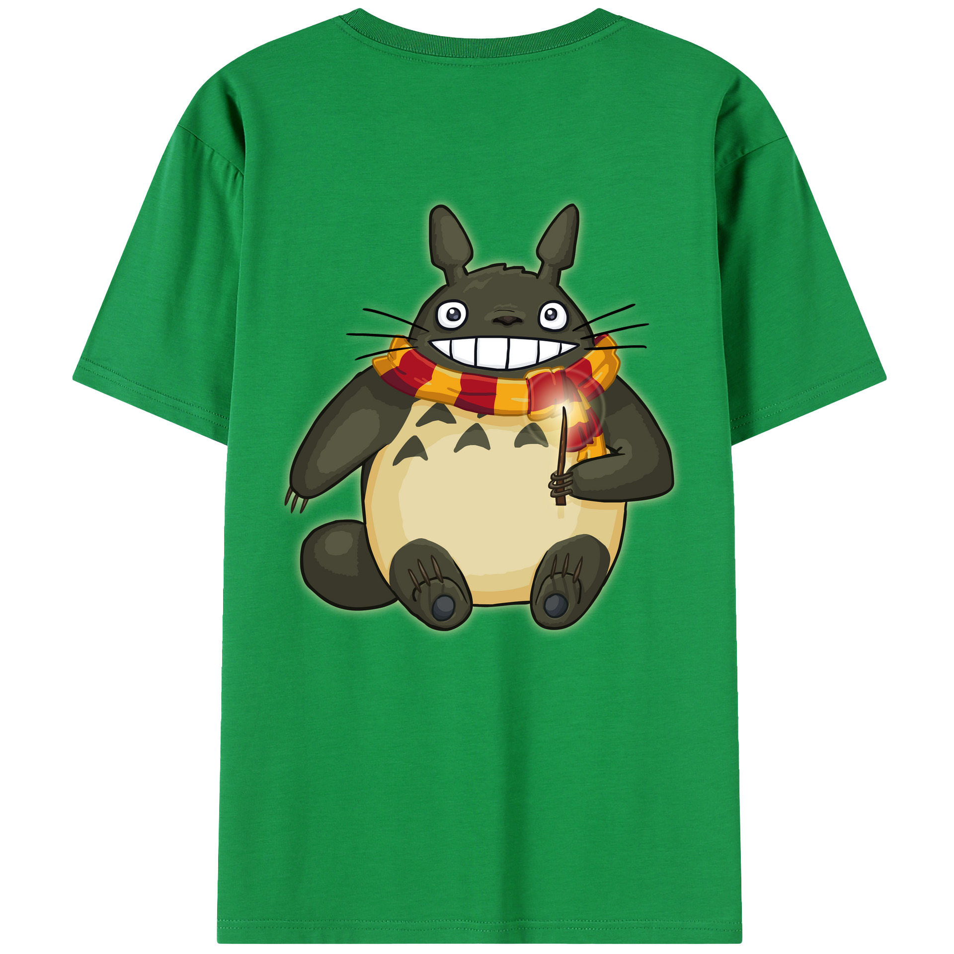 （画像用） となりのトトロ 草壁メイ 草壁サツキ My Neighbor Totoro Satsuki Kusakabe Mei Kusakabe 綿100％半袖Tシャツ（背面プリント）