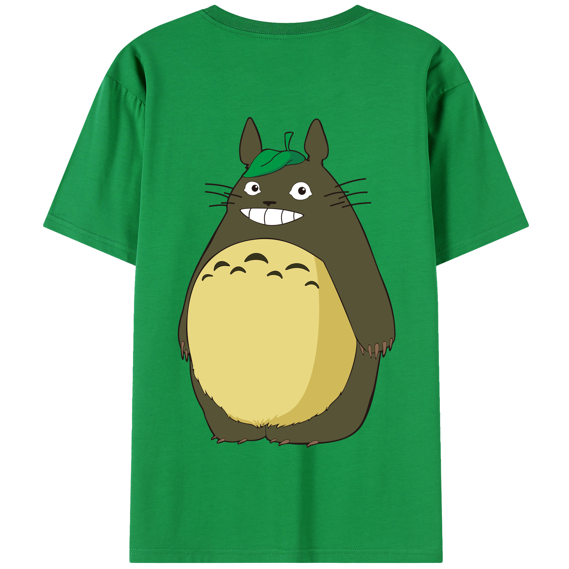 （画像用） となりのトトロ 草壁メイ 草壁サツキ My Neighbor Totoro Satsuki Kusakabe Mei Kusakabe 綿100％半袖Tシャツ（背面プリント）