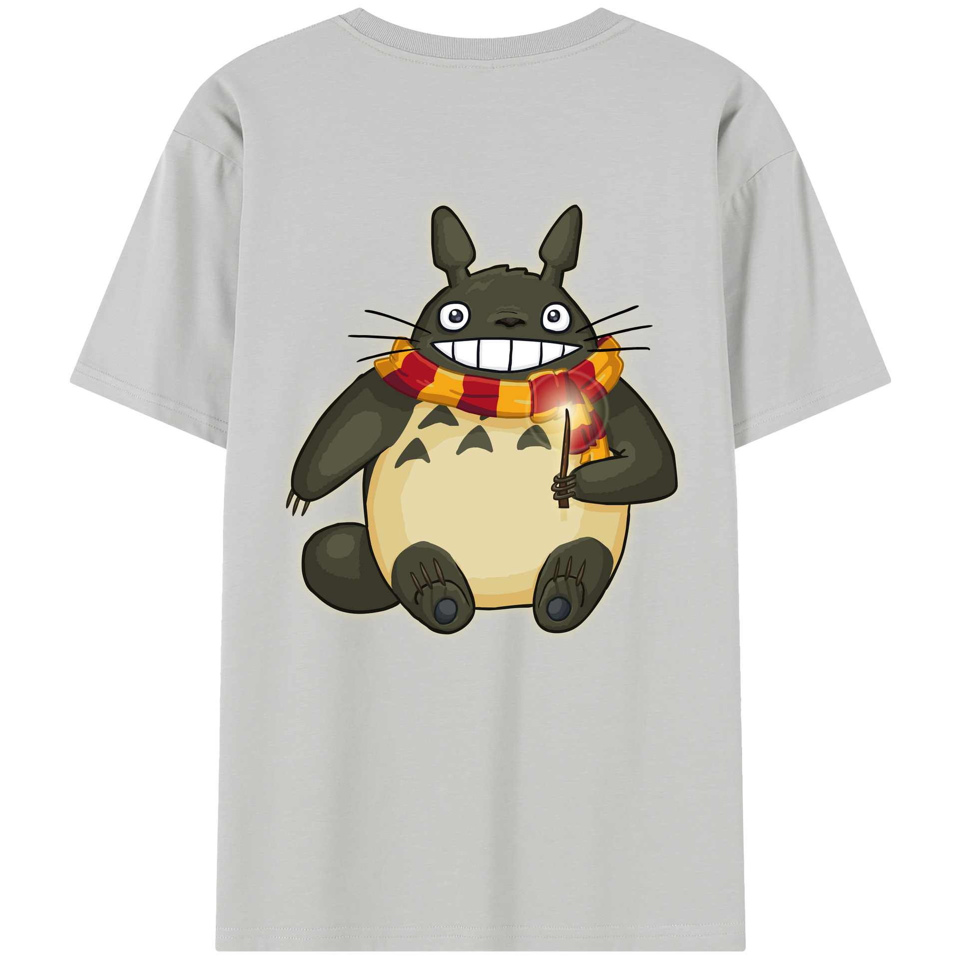 （画像用） となりのトトロ 草壁メイ 草壁サツキ My Neighbor Totoro Satsuki Kusakabe Mei Kusakabe 綿100％半袖Tシャツ（背面プリント）