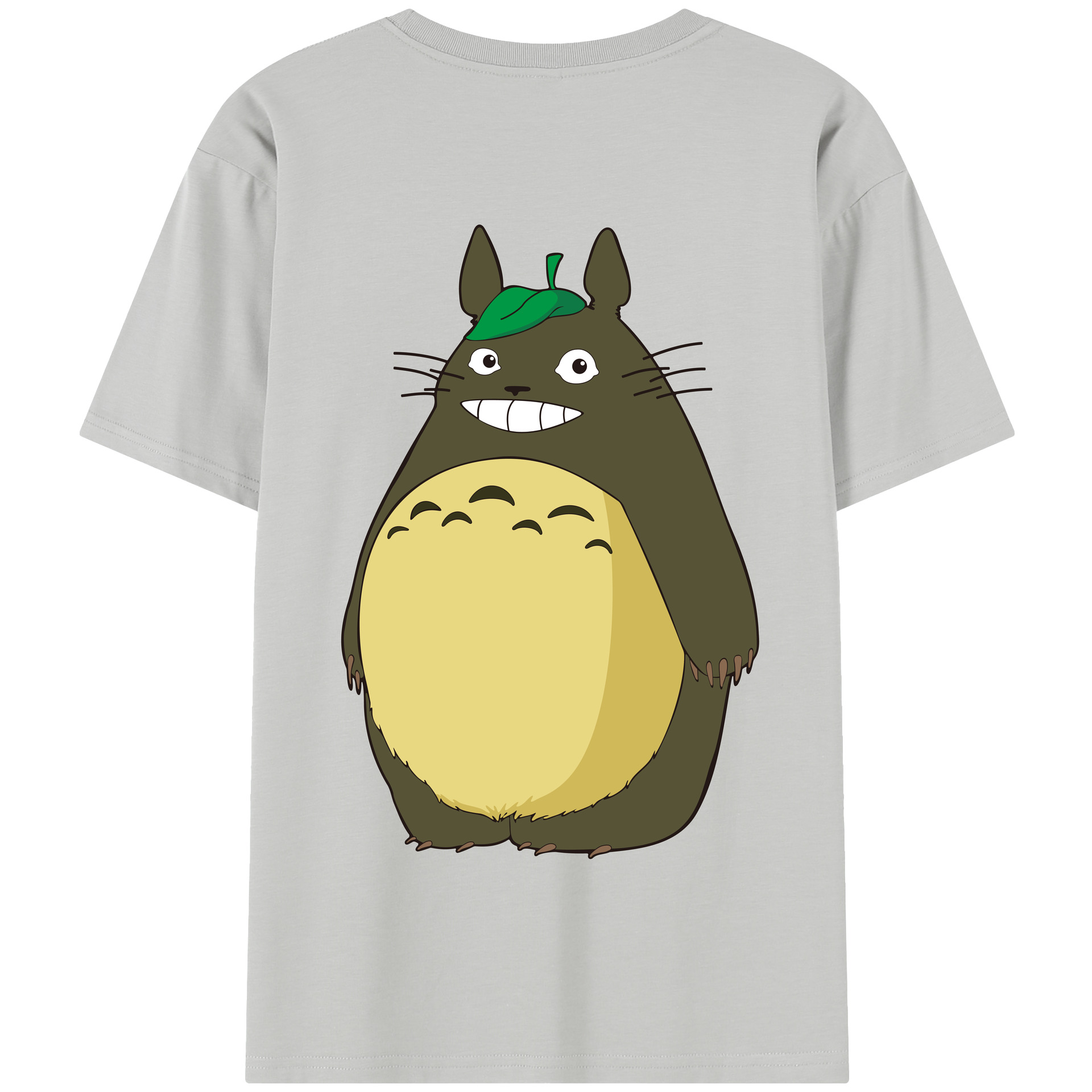 （画像用） となりのトトロ 草壁メイ 草壁サツキ My Neighbor Totoro Satsuki Kusakabe Mei Kusakabe 綿100％半袖Tシャツ（背面プリント）