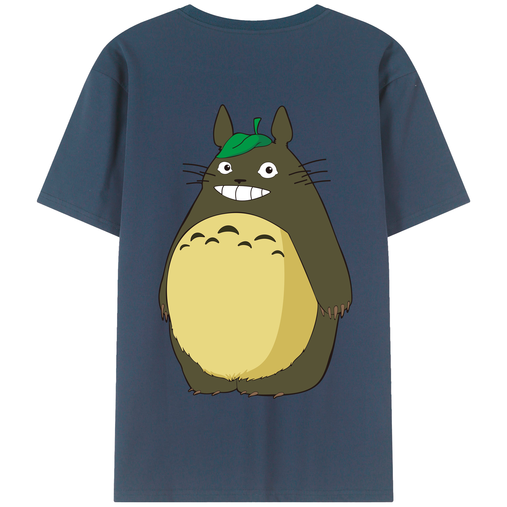 （画像用） となりのトトロ 草壁メイ 草壁サツキ My Neighbor Totoro Satsuki Kusakabe Mei Kusakabe 綿100％半袖Tシャツ（背面プリント）