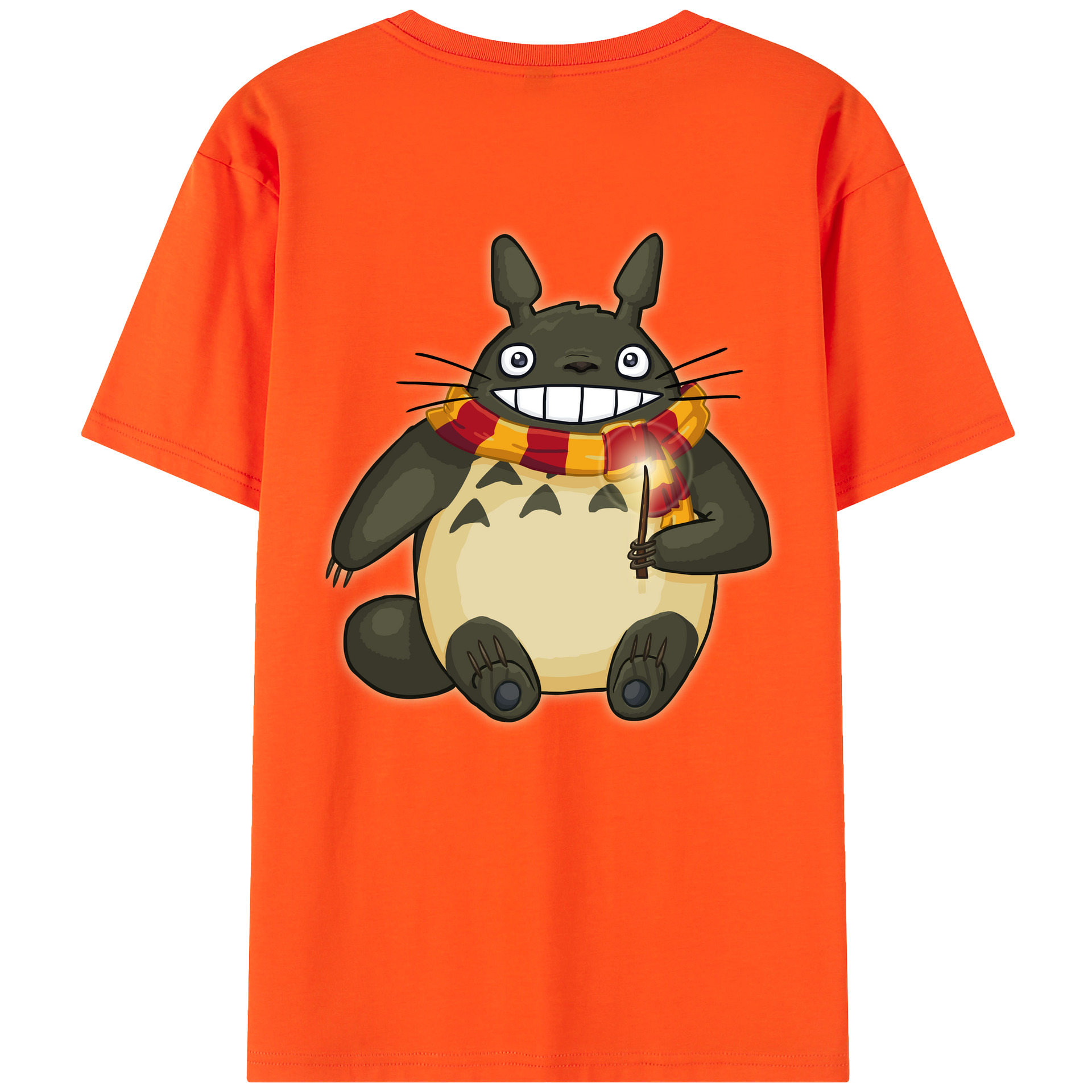 （画像用） となりのトトロ 草壁メイ 草壁サツキ My Neighbor Totoro Satsuki Kusakabe Mei Kusakabe 綿100％半袖Tシャツ（背面プリント）
