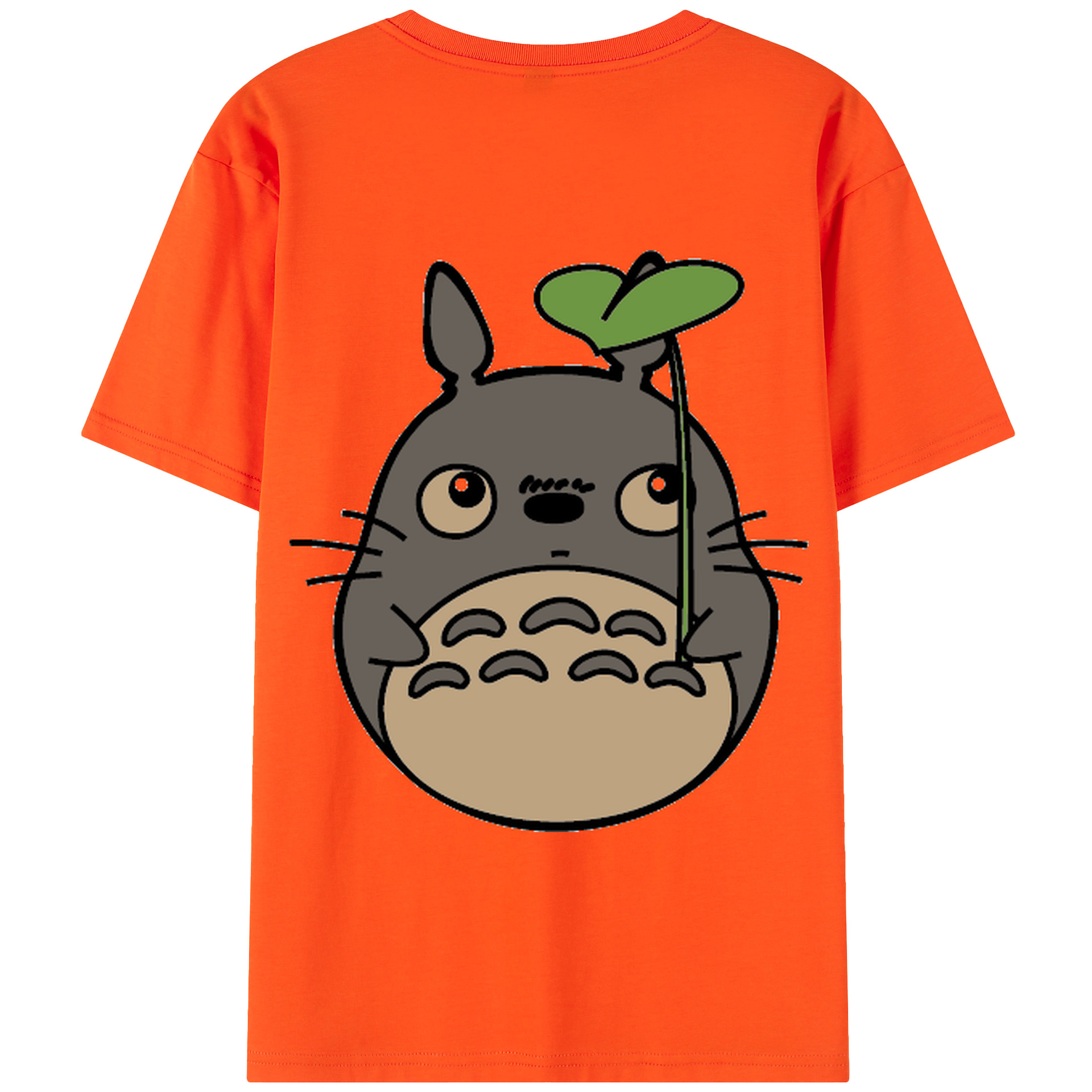 （画像用） となりのトトロ 草壁メイ 草壁サツキ My Neighbor Totoro Satsuki Kusakabe Mei Kusakabe 綿100％半袖Tシャツ（背面プリント）