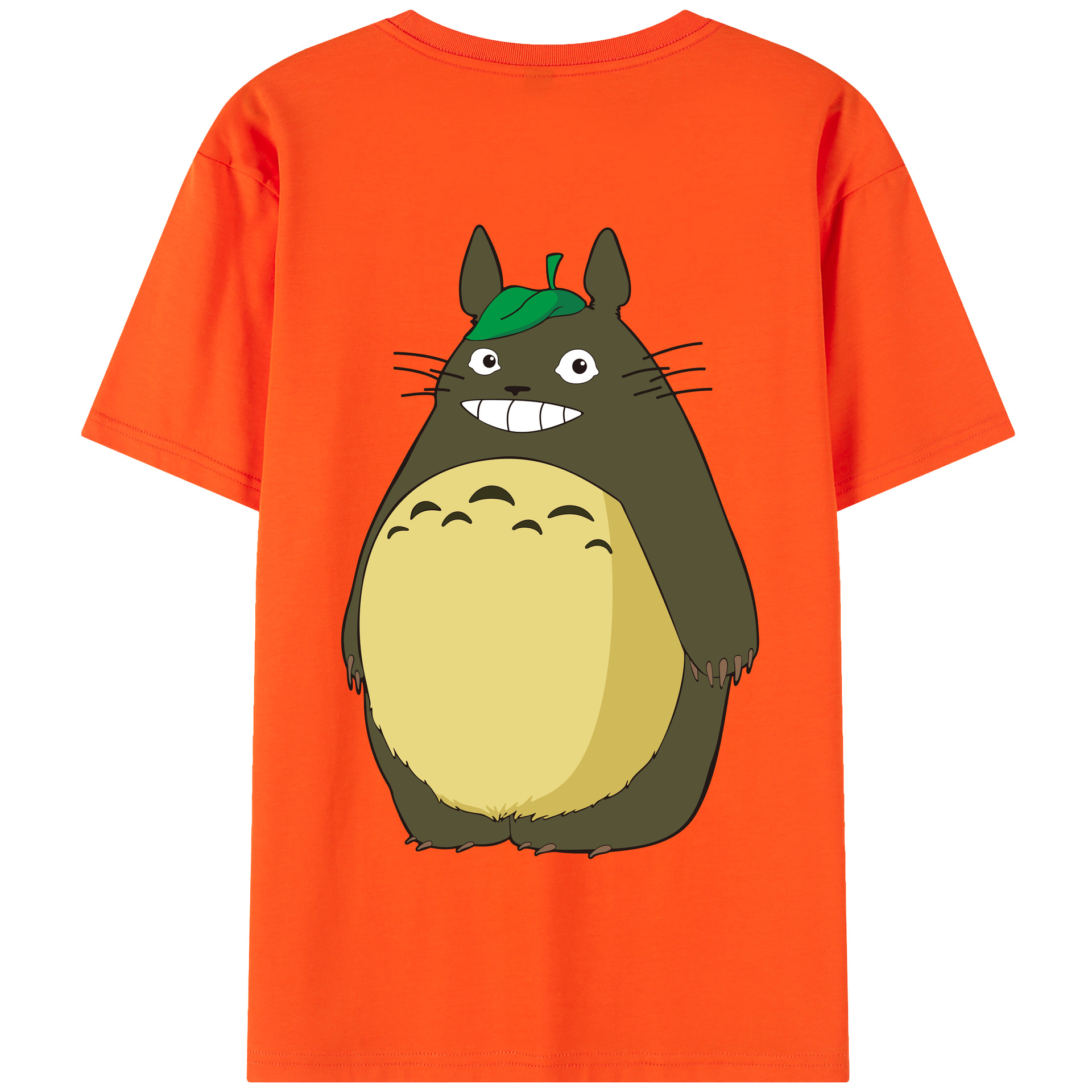 （画像用） となりのトトロ 草壁メイ 草壁サツキ My Neighbor Totoro Satsuki Kusakabe Mei Kusakabe 綿100％半袖Tシャツ（背面プリント）