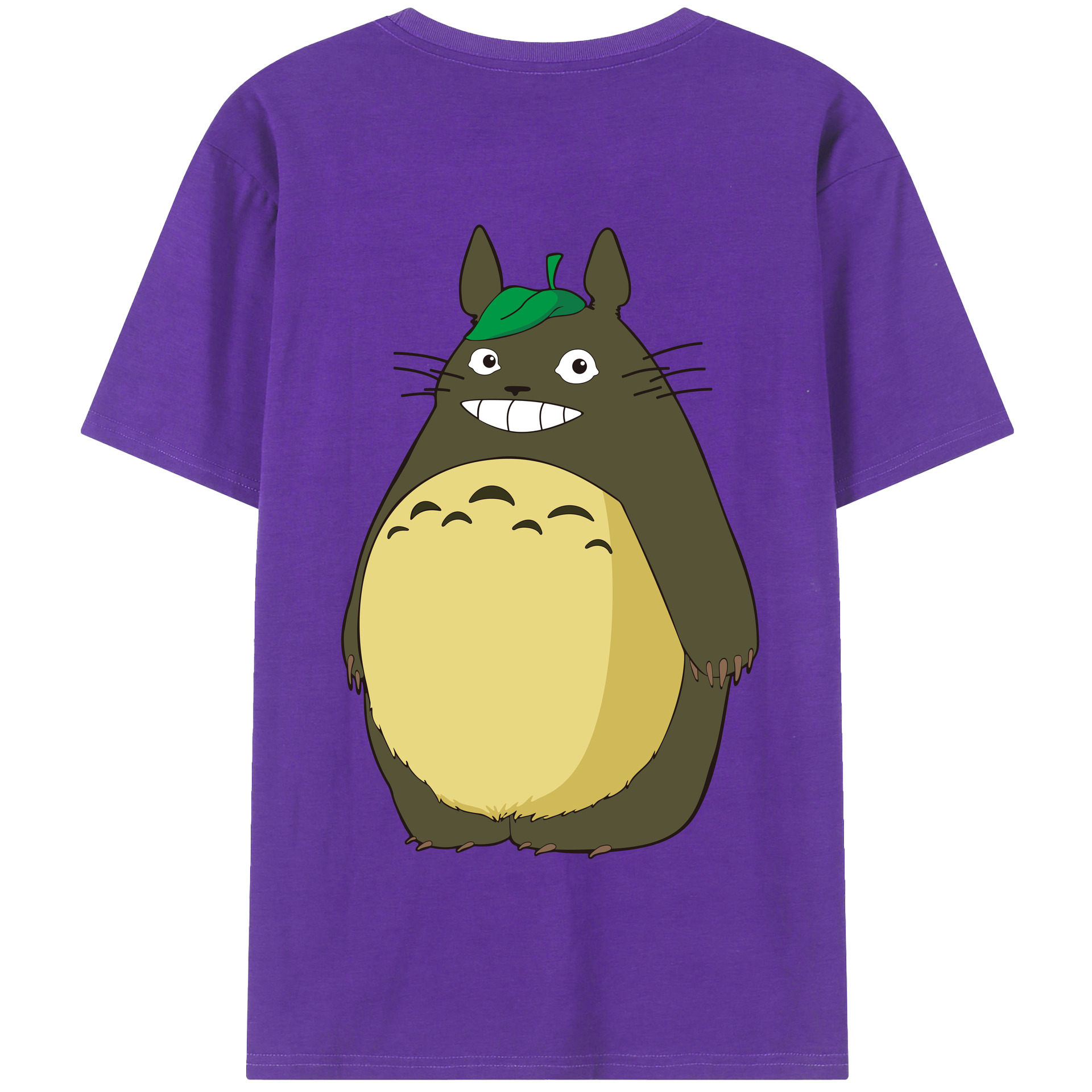 （画像用） となりのトトロ 草壁メイ 草壁サツキ My Neighbor Totoro Satsuki Kusakabe Mei Kusakabe 綿100％半袖Tシャツ（背面プリント）