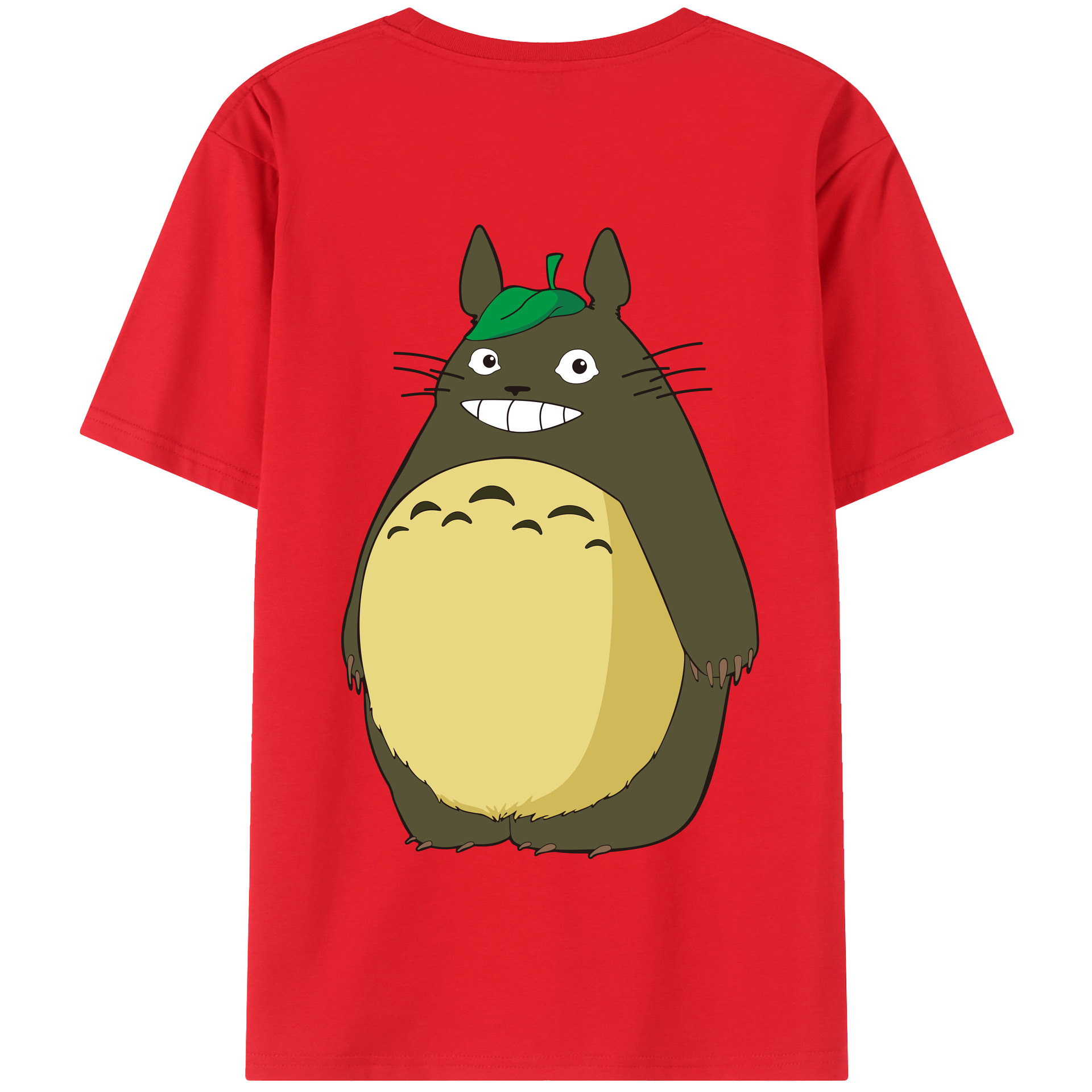 （画像用） となりのトトロ 草壁メイ 草壁サツキ My Neighbor Totoro Satsuki Kusakabe Mei Kusakabe 綿100％半袖Tシャツ（背面プリント）