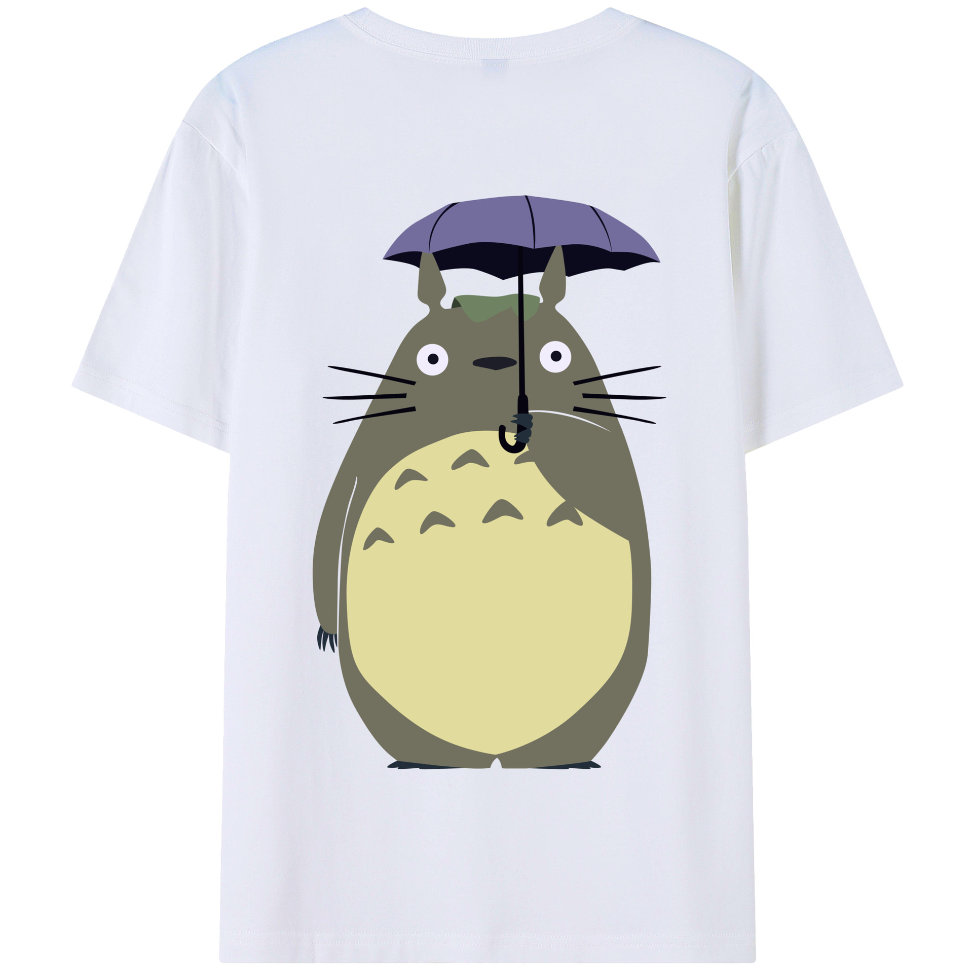 となりのトトロ 草壁メイ 草壁サツキ My Neighbor Totoro Satsuki Kusakabe Mei Kusakabe 綿100％半袖Tシャツ（背面プリント）