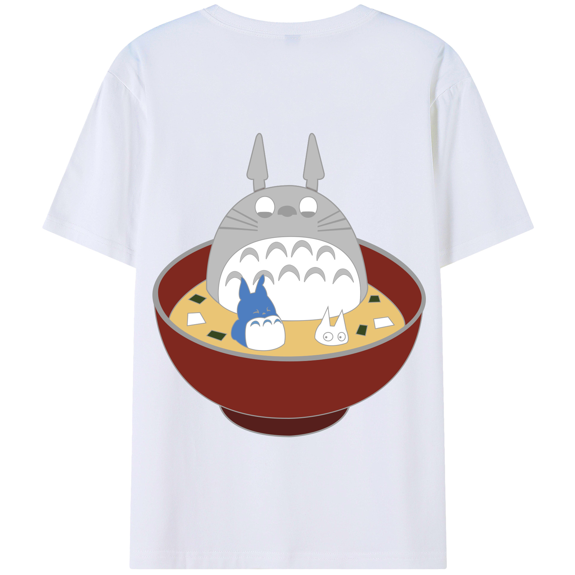 となりのトトロ 草壁メイ 草壁サツキ My Neighbor Totoro Satsuki Kusakabe Mei Kusakabe 綿100％半袖Tシャツ（背面プリント）