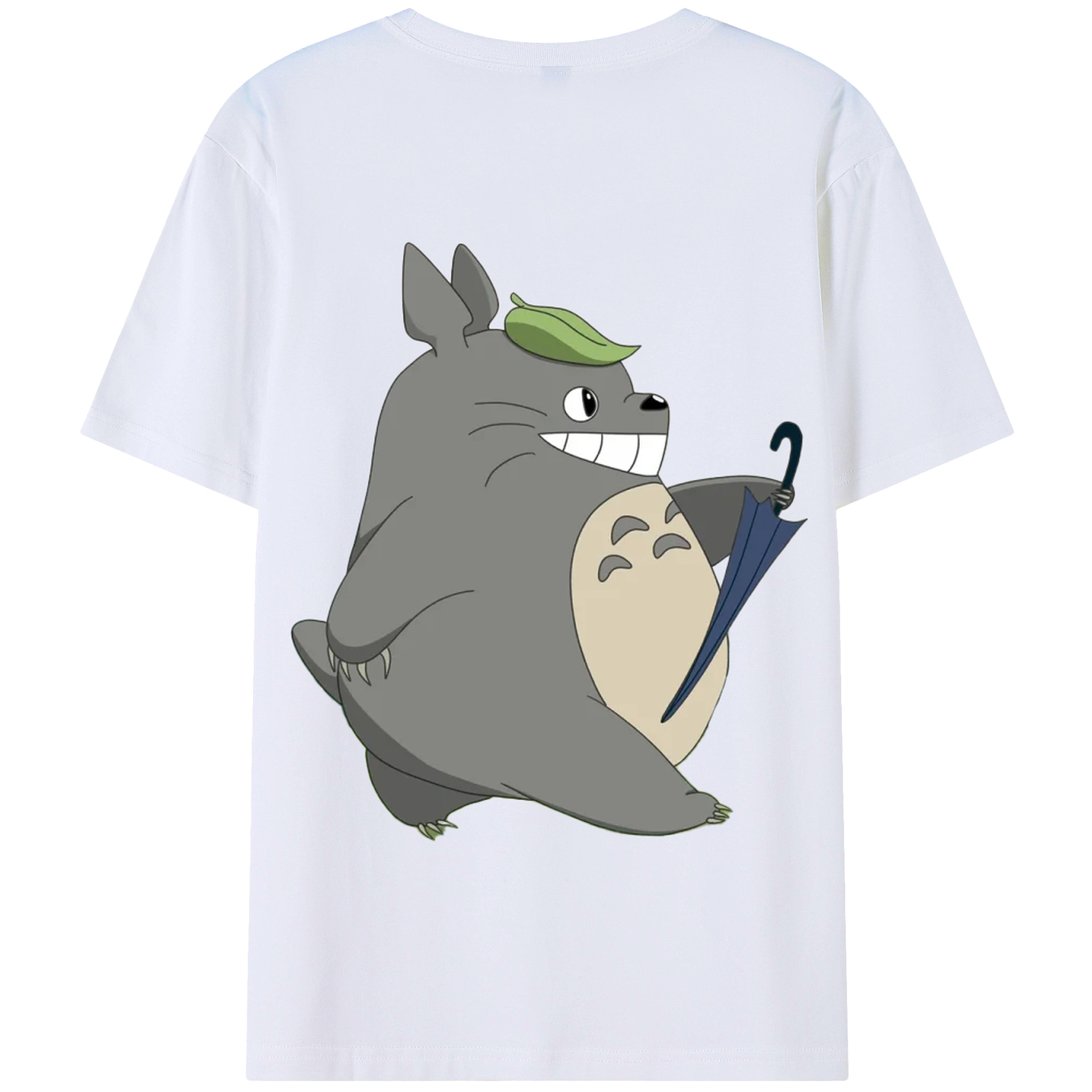 （画像用） となりのトトロ 草壁メイ 草壁サツキ My Neighbor Totoro Satsuki Kusakabe Mei Kusakabe 綿100％半袖Tシャツ（背面プリント）