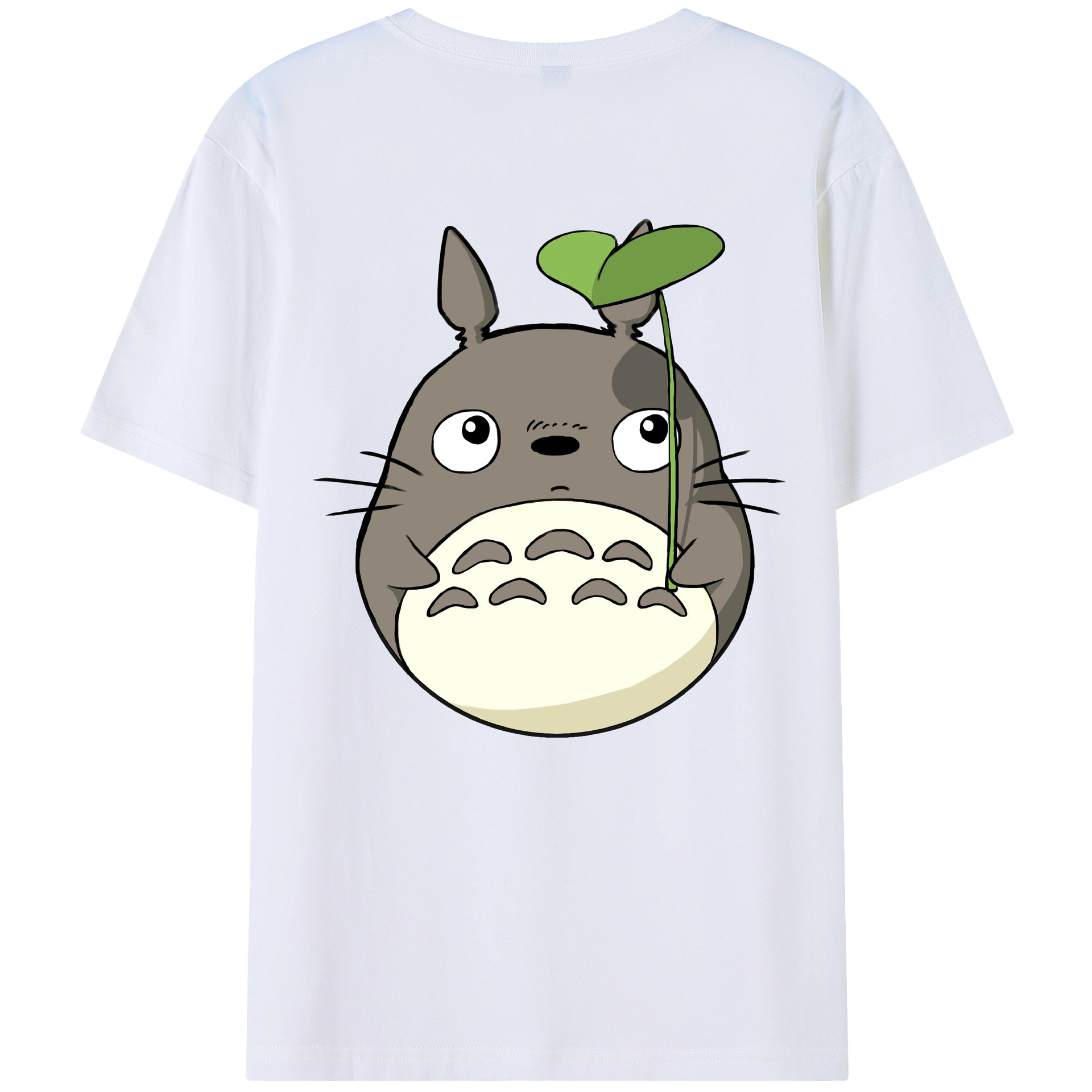 となりのトトロ 草壁メイ 草壁サツキ My Neighbor Totoro Satsuki Kusakabe Mei Kusakabe 綿100％半袖Tシャツ（背面プリント）