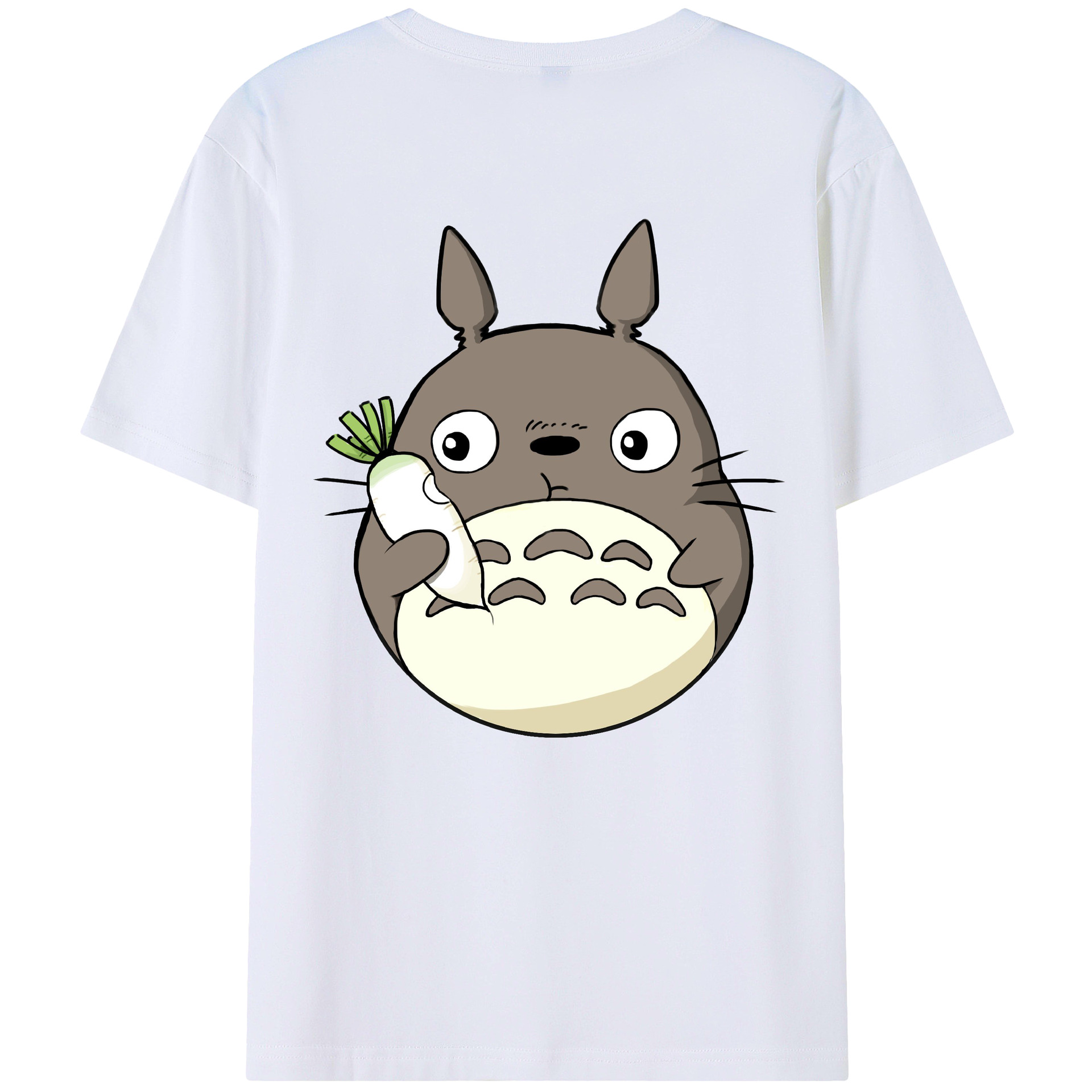 となりのトトロ 草壁メイ 草壁サツキ My Neighbor Totoro Satsuki Kusakabe Mei Kusakabe 綿100％半袖Tシャツ（背面プリント）