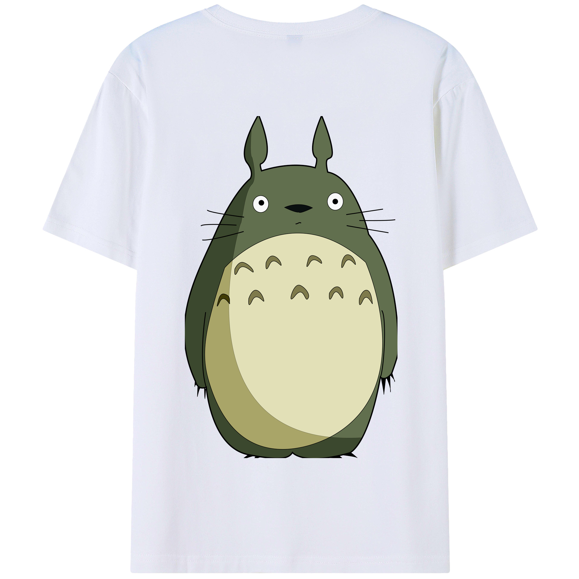 となりのトトロ 草壁メイ 草壁サツキ My Neighbor Totoro Satsuki Kusakabe Mei Kusakabe 綿100％半袖Tシャツ（背面プリント）