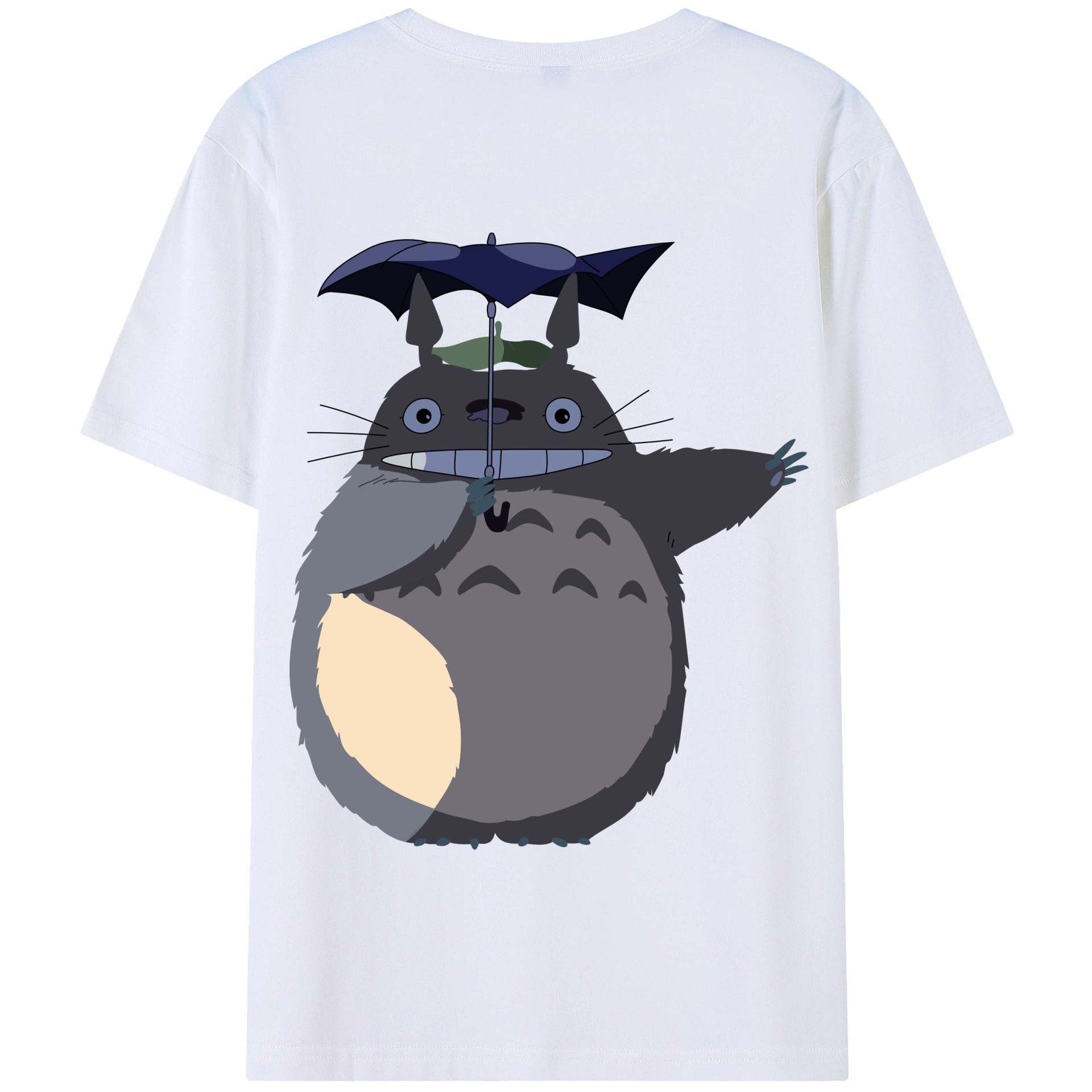 となりのトトロ 草壁メイ 草壁サツキ My Neighbor Totoro Satsuki Kusakabe Mei Kusakabe 綿100％半袖Tシャツ（背面プリント）