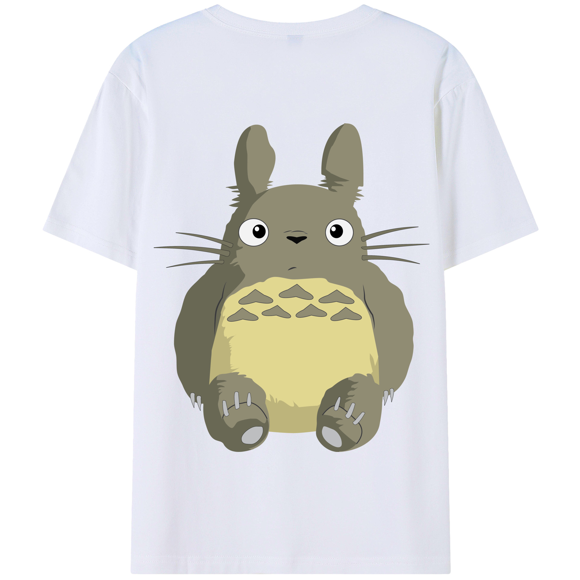 となりのトトロ 草壁メイ 草壁サツキ My Neighbor Totoro Satsuki Kusakabe Mei Kusakabe 綿100％半袖Tシャツ（背面プリント）