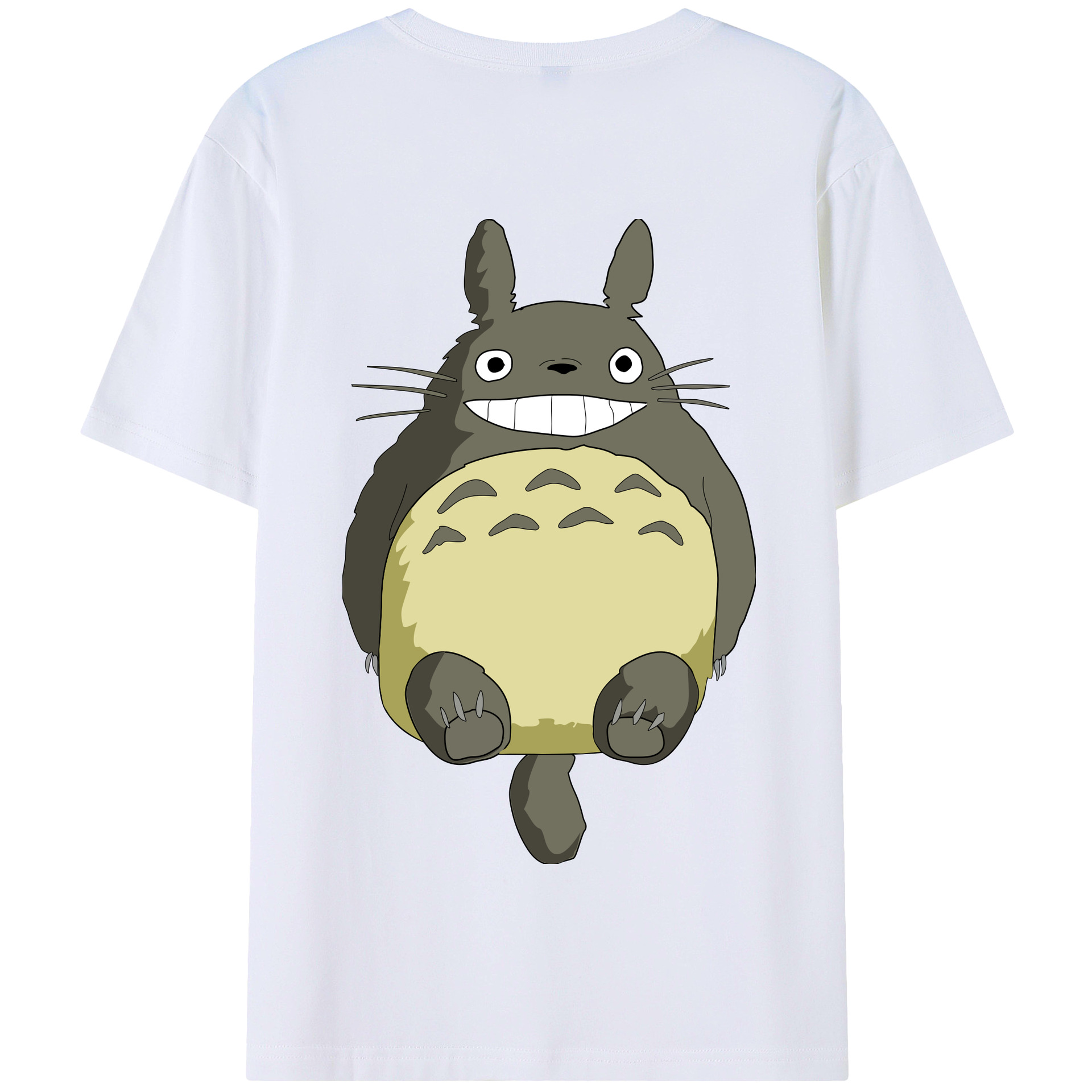 となりのトトロ 草壁メイ 草壁サツキ My Neighbor Totoro Satsuki Kusakabe Mei Kusakabe 綿100％半袖Tシャツ（背面プリント）