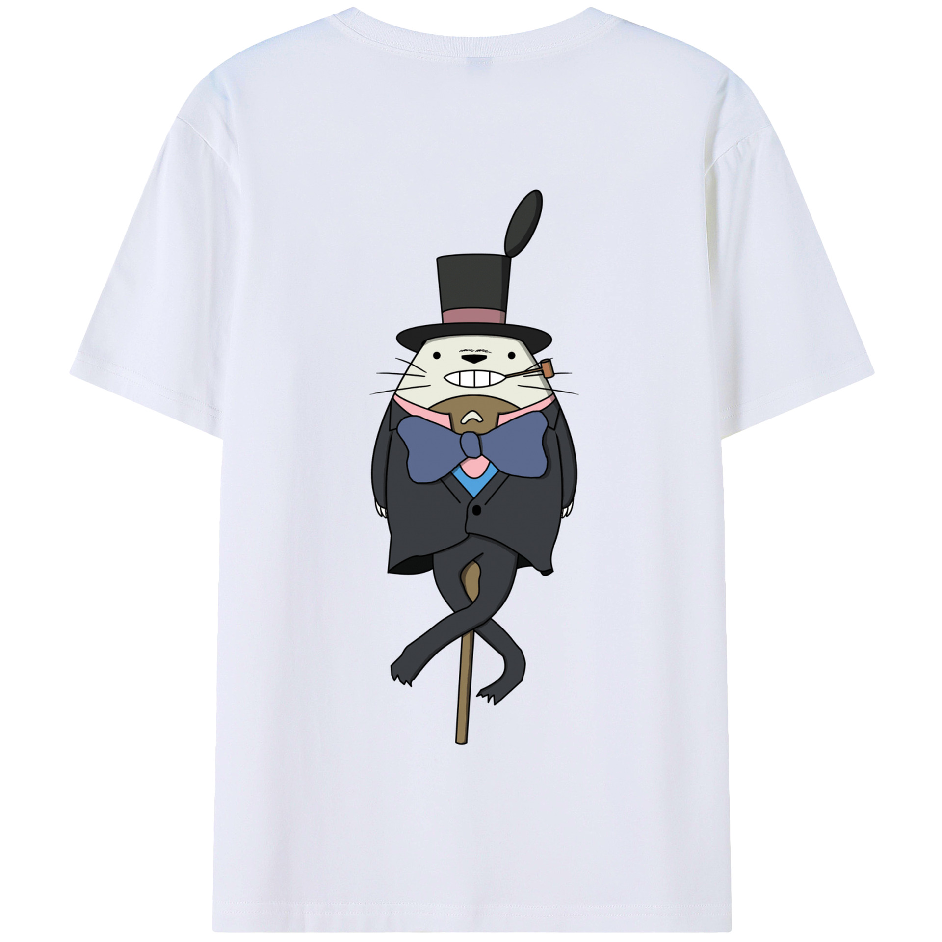 となりのトトロ 草壁メイ 草壁サツキ My Neighbor Totoro Satsuki Kusakabe Mei Kusakabe 綿100％半袖Tシャツ（背面プリント）