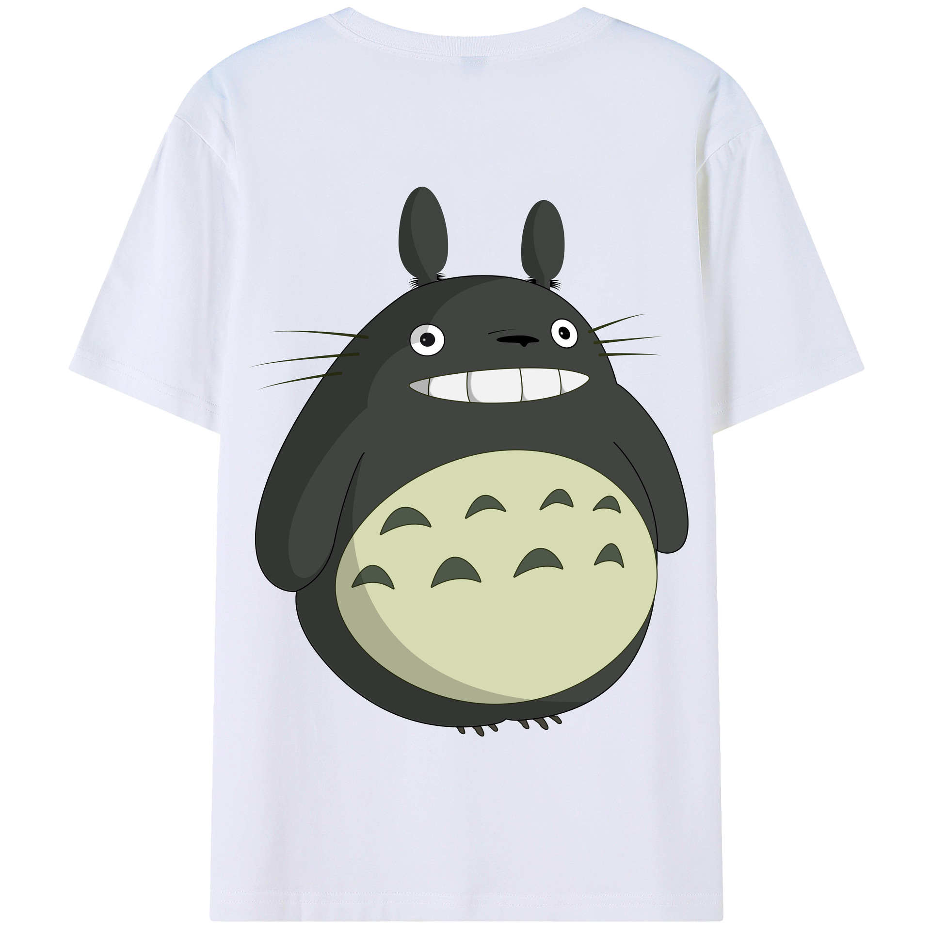 となりのトトロ 草壁メイ 草壁サツキ My Neighbor Totoro Satsuki Kusakabe Mei Kusakabe 綿100％半袖Tシャツ（背面プリント）