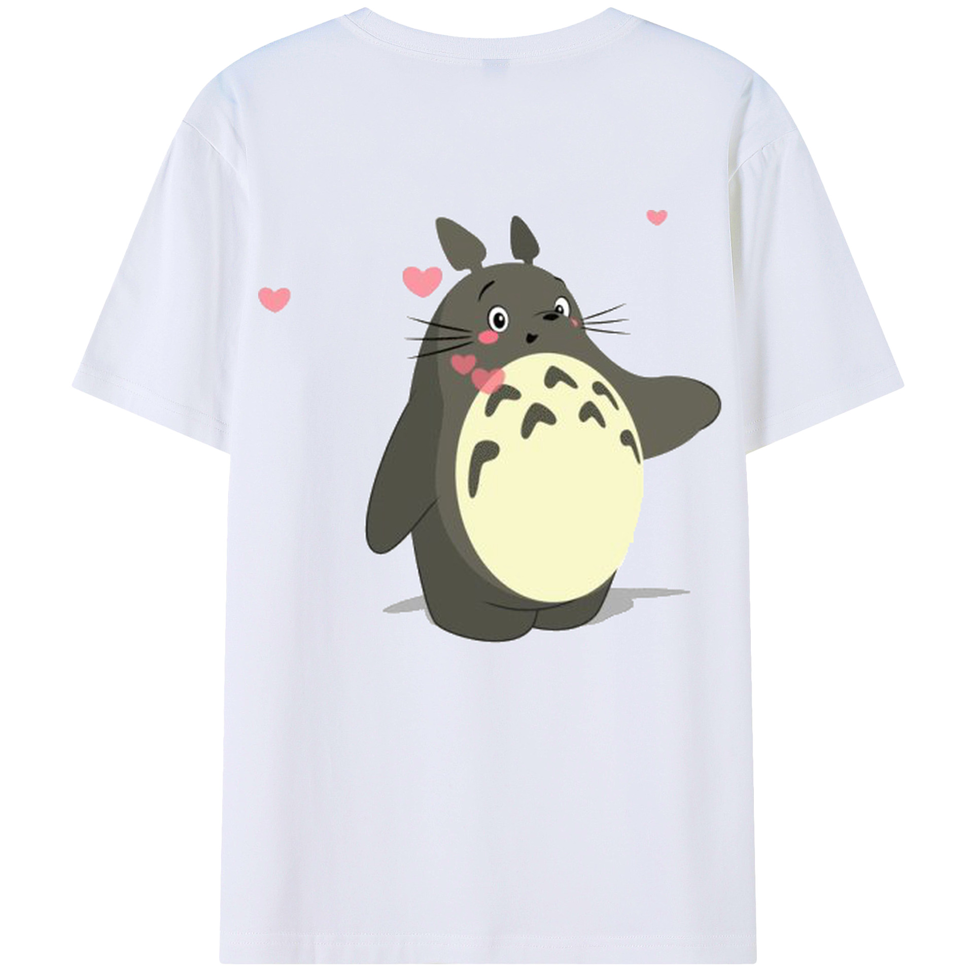 となりのトトロ 草壁メイ 草壁サツキ My Neighbor Totoro Satsuki Kusakabe Mei Kusakabe 綿100％半袖Tシャツ（背面プリント）