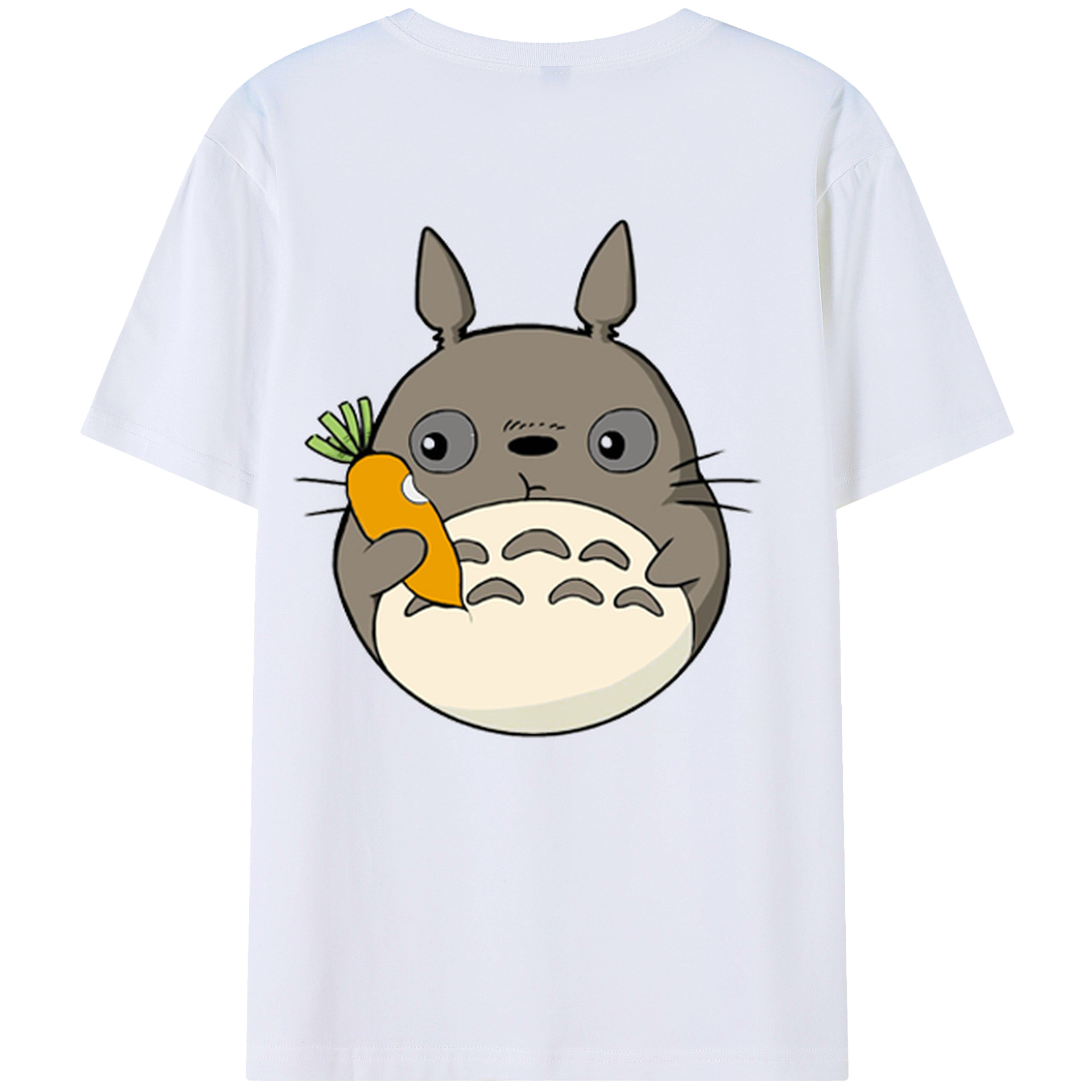 となりのトトロ 草壁メイ 草壁サツキ My Neighbor Totoro Satsuki Kusakabe Mei Kusakabe 綿100％半袖Tシャツ（背面プリント）