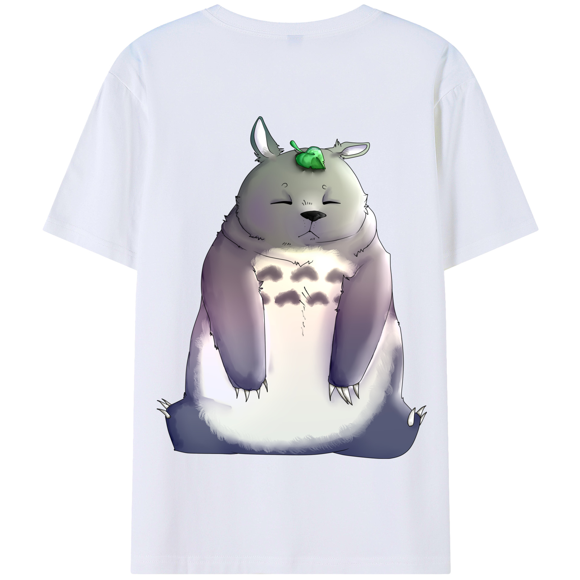 となりのトトロ 草壁メイ 草壁サツキ My Neighbor Totoro Satsuki Kusakabe Mei Kusakabe 綿100％半袖Tシャツ（背面プリント）