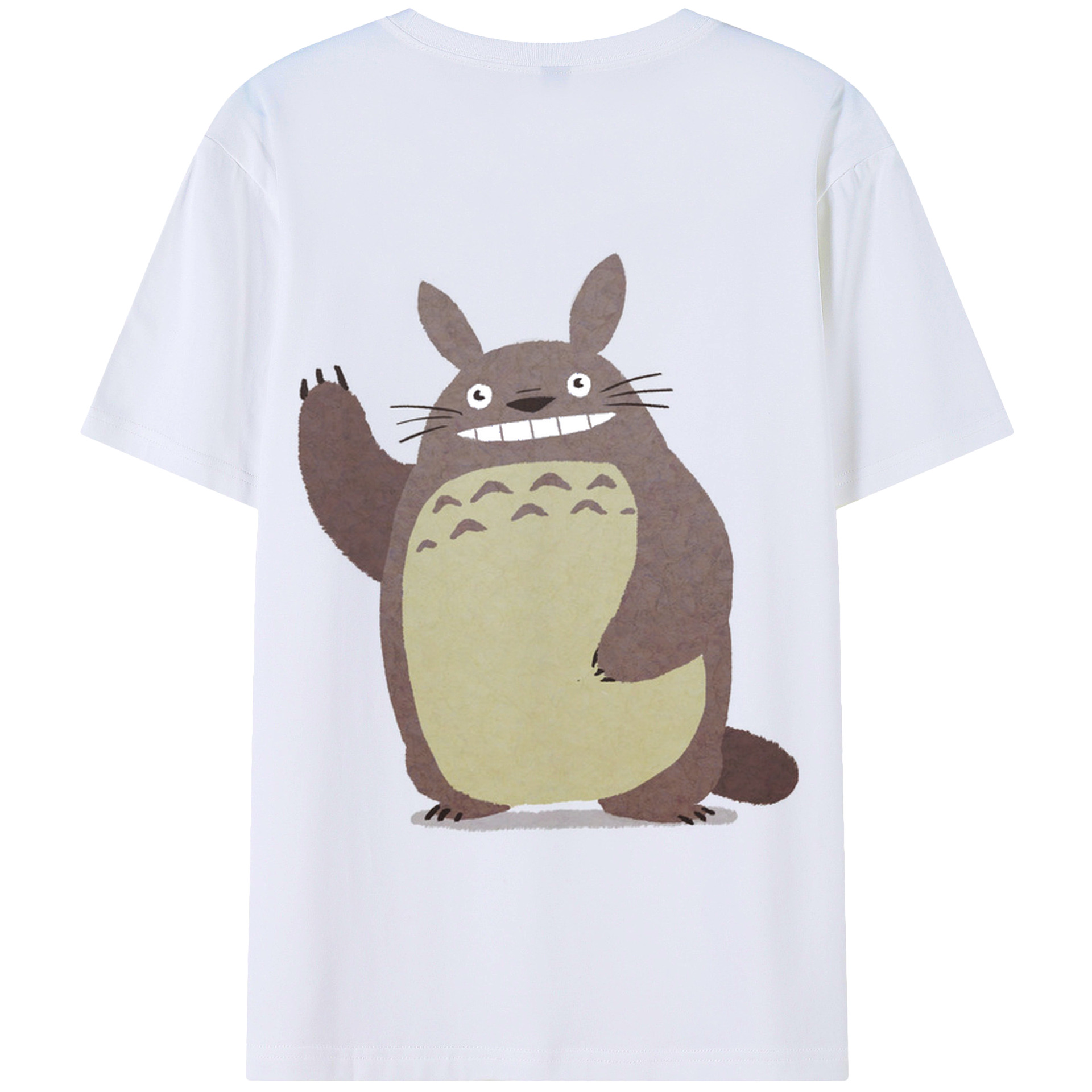 となりのトトロ 草壁メイ 草壁サツキ My Neighbor Totoro Satsuki Kusakabe Mei Kusakabe 綿100％半袖Tシャツ（背面プリント）