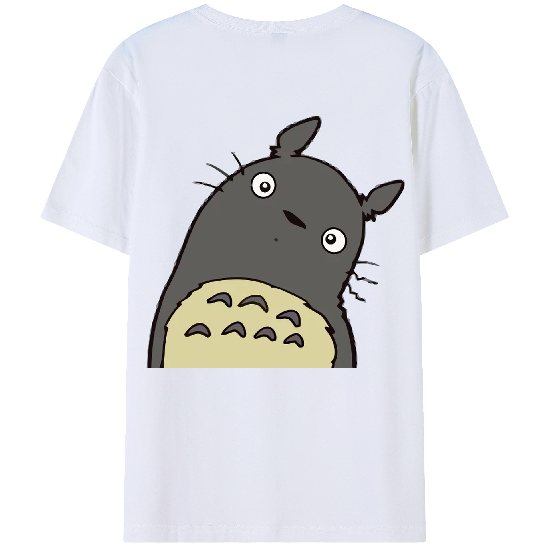となりのトトロ 草壁メイ 草壁サツキ My Neighbor Totoro Satsuki Kusakabe Mei Kusakabe 綿100％半袖Tシャツ（背面プリント）