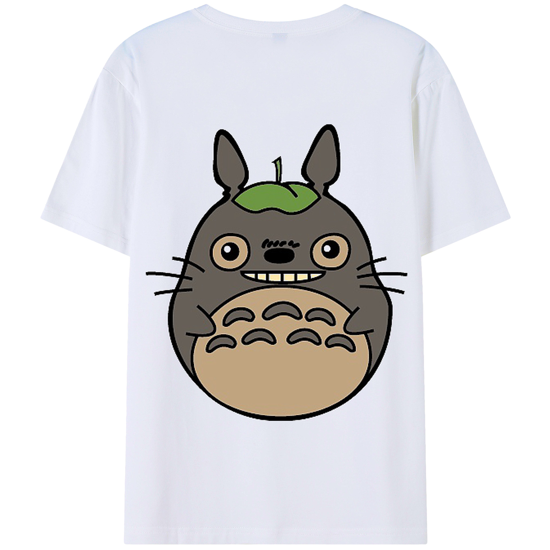 となりのトトロ 草壁メイ 草壁サツキ My Neighbor Totoro Satsuki Kusakabe Mei Kusakabe 綿100％半袖Tシャツ（背面プリント）