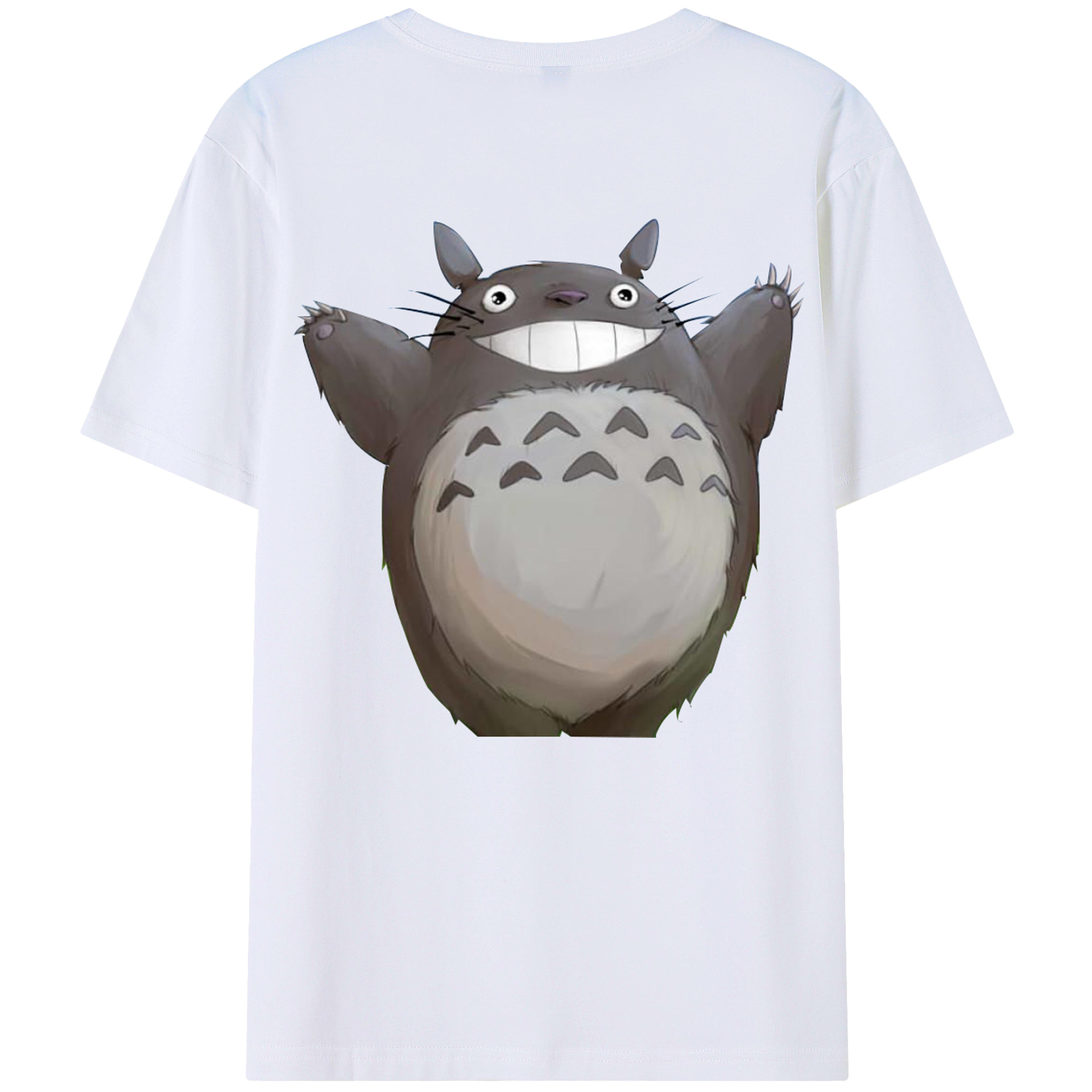 となりのトトロ 草壁メイ 草壁サツキ My Neighbor Totoro Satsuki Kusakabe Mei Kusakabe 綿100％半袖Tシャツ（背面プリント）