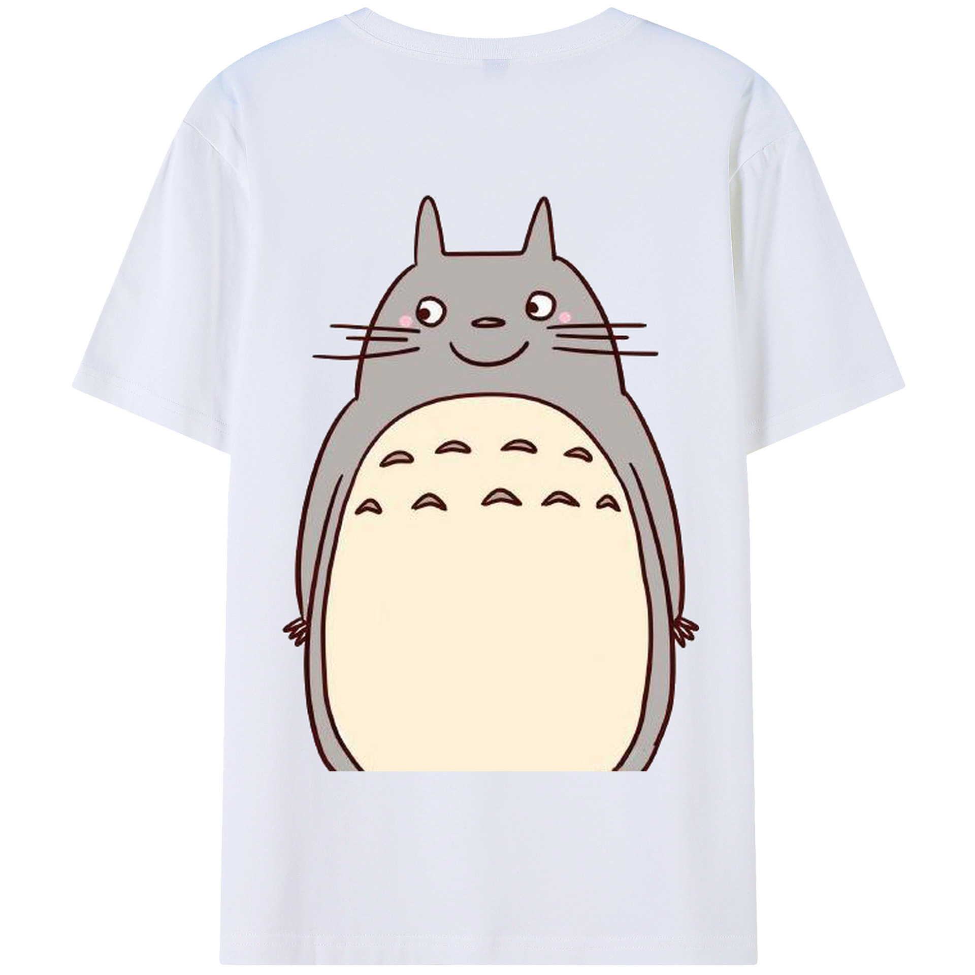 となりのトトロ 草壁メイ 草壁サツキ My Neighbor Totoro Satsuki Kusakabe Mei Kusakabe 綿100％半袖Tシャツ（背面プリント）