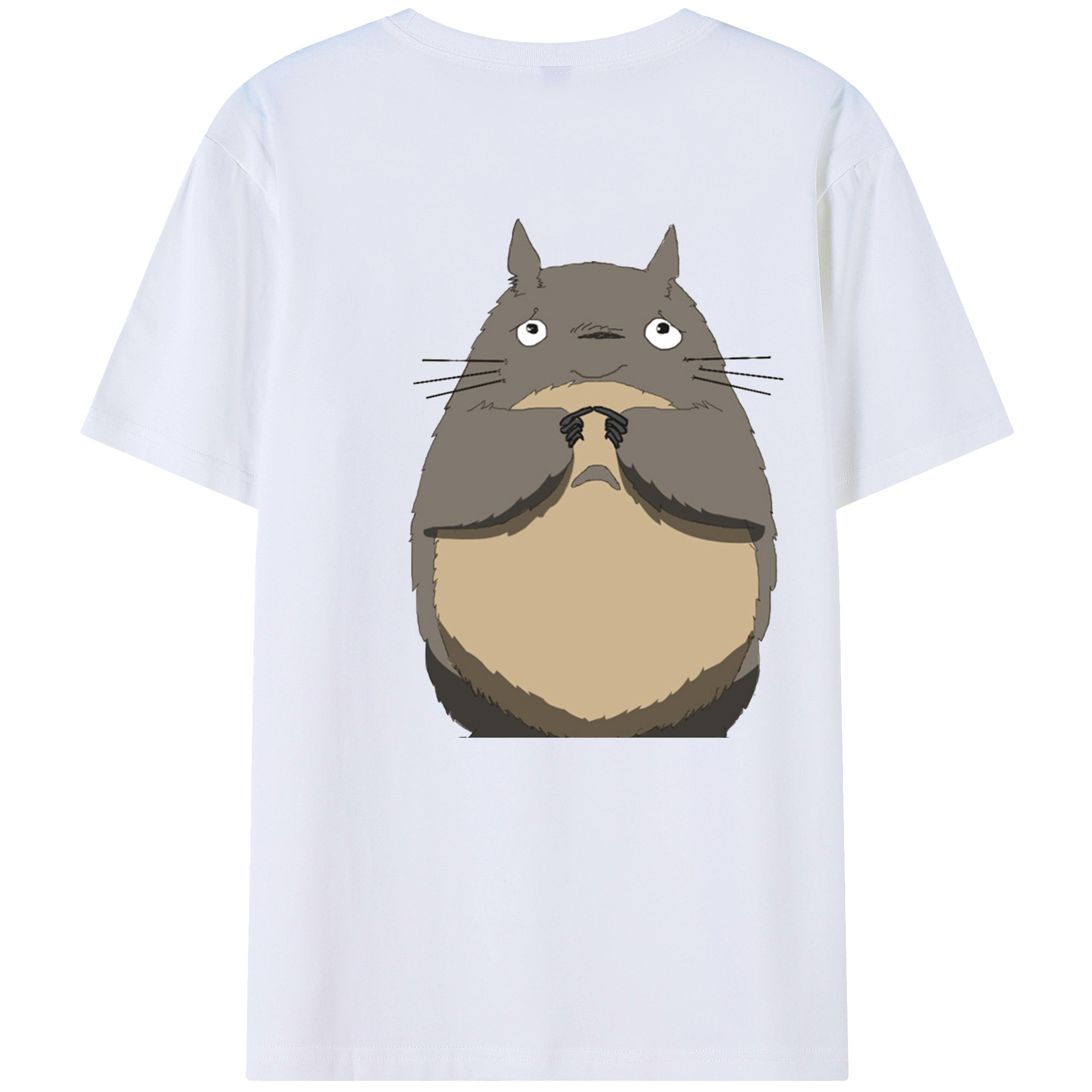 となりのトトロ 草壁メイ 草壁サツキ My Neighbor Totoro Satsuki Kusakabe Mei Kusakabe 綿100％半袖Tシャツ（背面プリント）