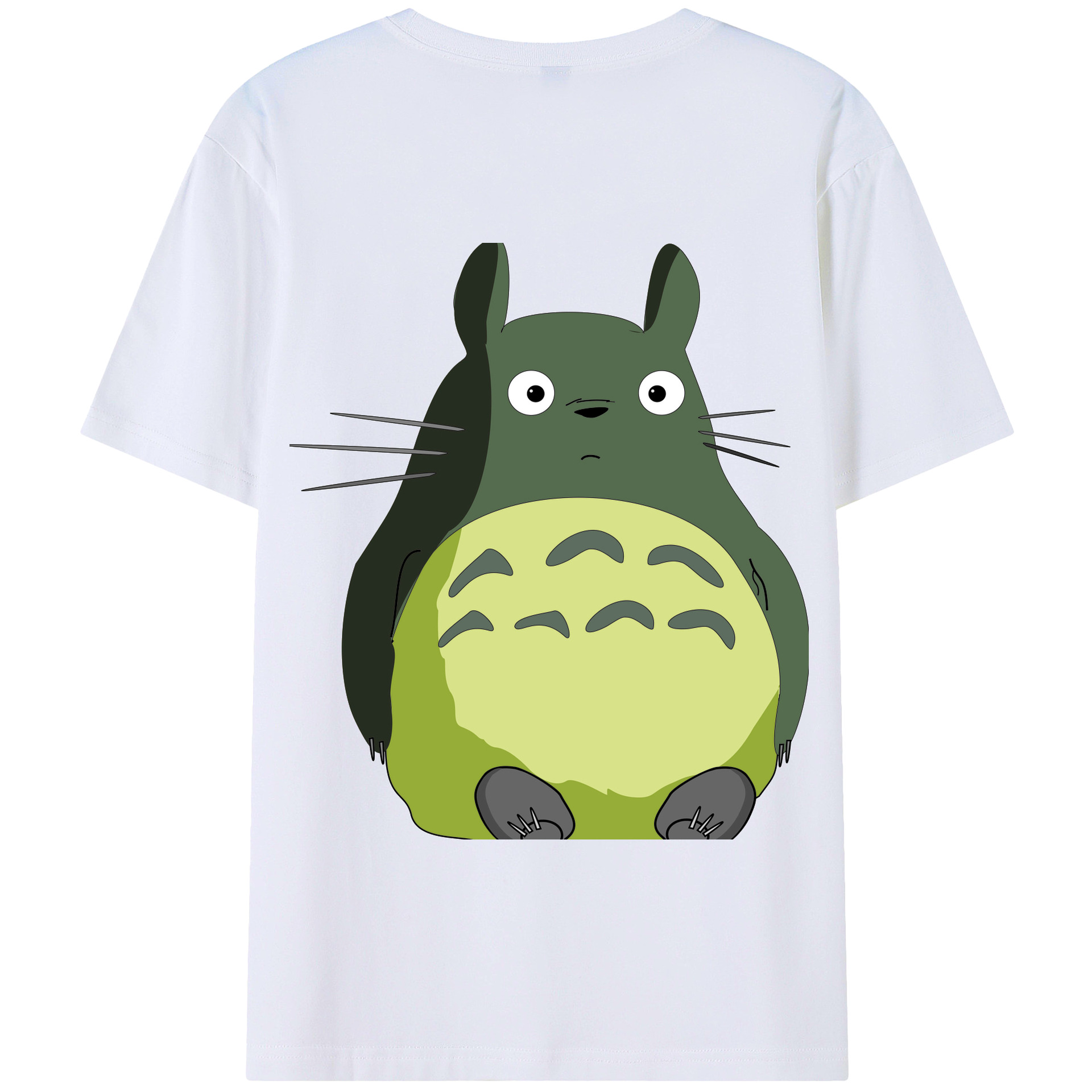 となりのトトロ 草壁メイ 草壁サツキ My Neighbor Totoro Satsuki Kusakabe Mei Kusakabe 綿100％半袖Tシャツ（背面プリント）