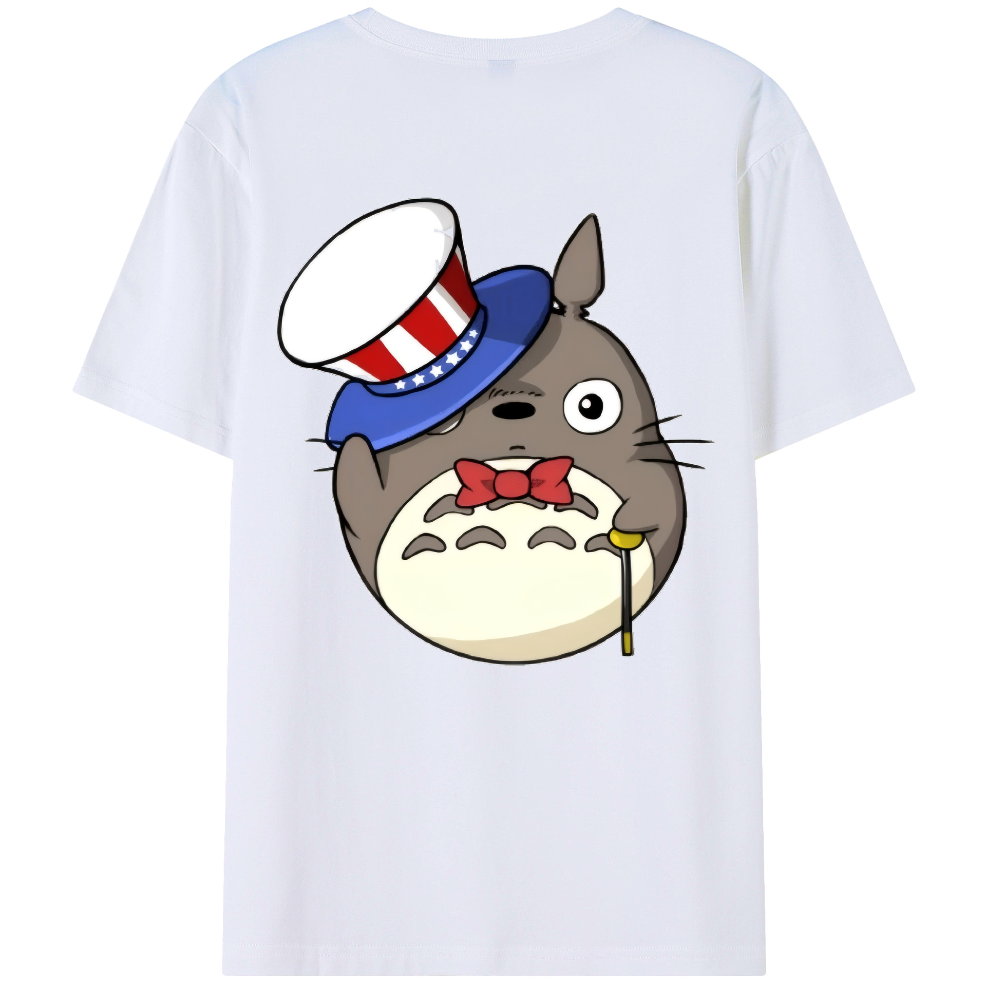 となりのトトロ 草壁メイ 草壁サツキ My Neighbor Totoro Satsuki Kusakabe Mei Kusakabe 綿100％半袖Tシャツ（背面プリント）
