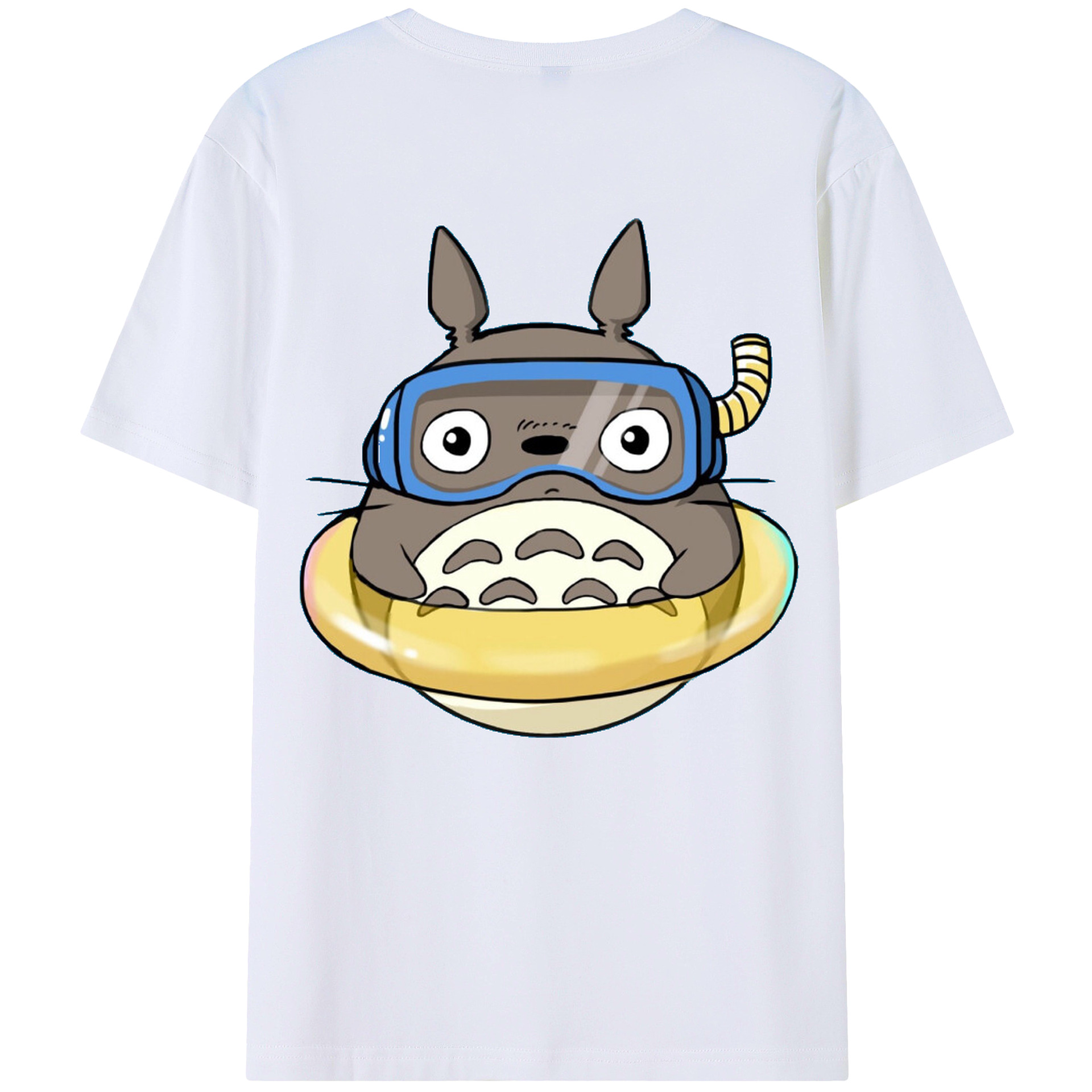 となりのトトロ 草壁メイ 草壁サツキ My Neighbor Totoro Satsuki Kusakabe Mei Kusakabe 綿100％半袖Tシャツ（背面プリント）